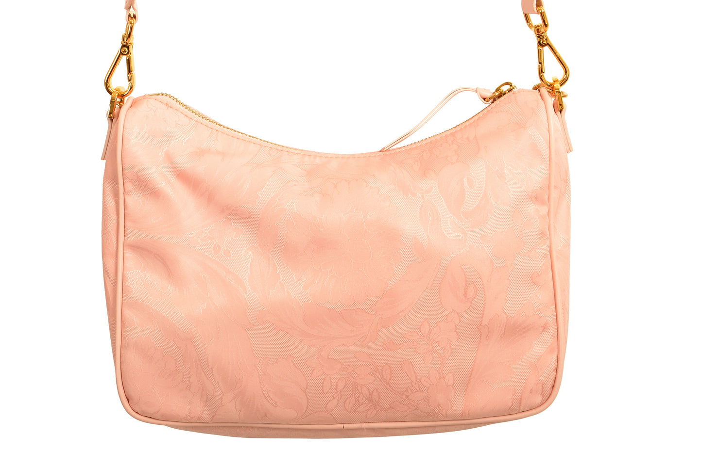 Versace Women's Dusty Rose Gold Medusa Medium Hobo Handbag Shoulder Bag