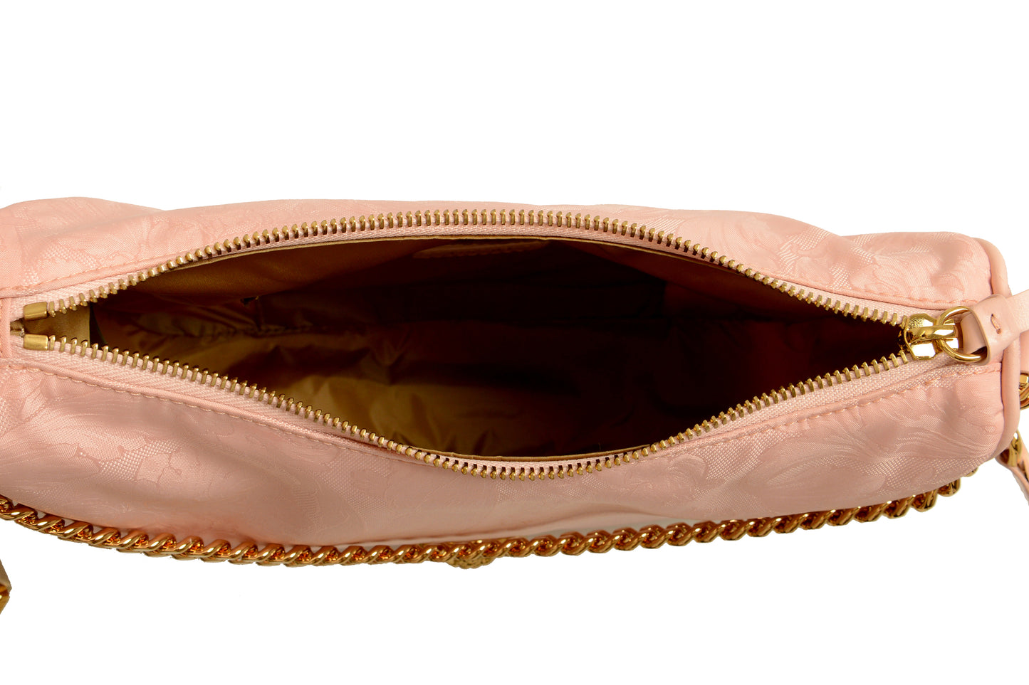 Versace Women's Dusty Rose Gold Medusa Medium Hobo Handbag Shoulder Bag