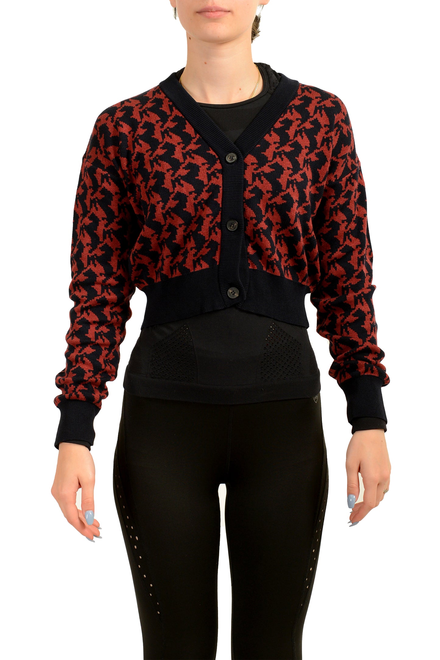 Scuderia Ferrari Women's Organic Cotton & Silk Cardigan Sweater US L IT 44