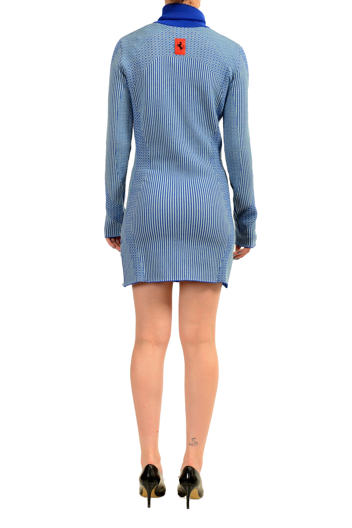 Scuderia Ferrari Women's Wool Long Sleeveless Long Sweater US S IT 40