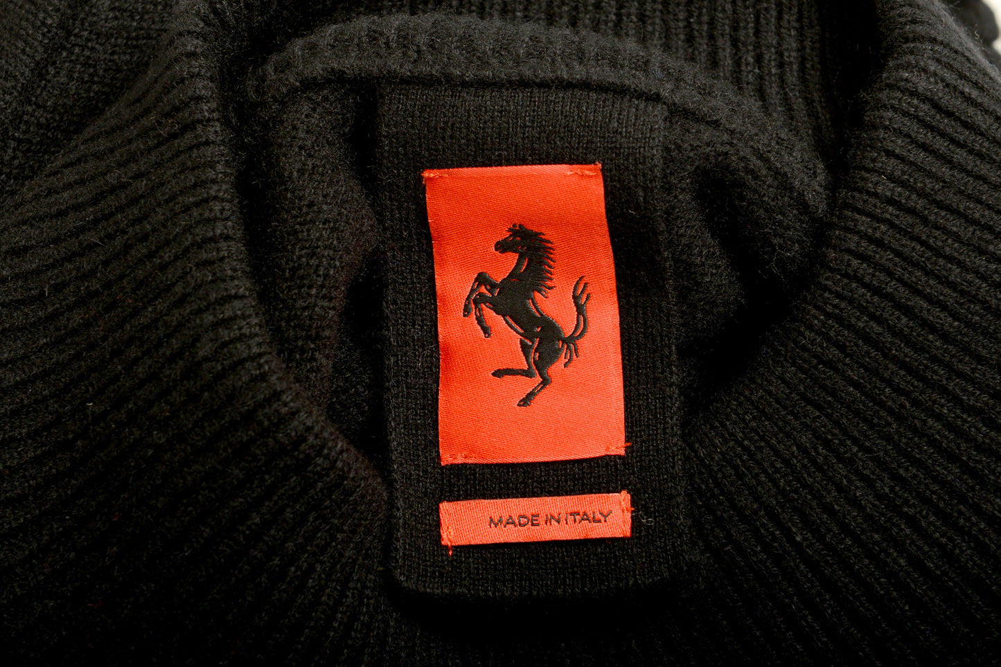 Scuderia Ferrari Women's 100% Cashmere Pullover Sweater US M IT 42