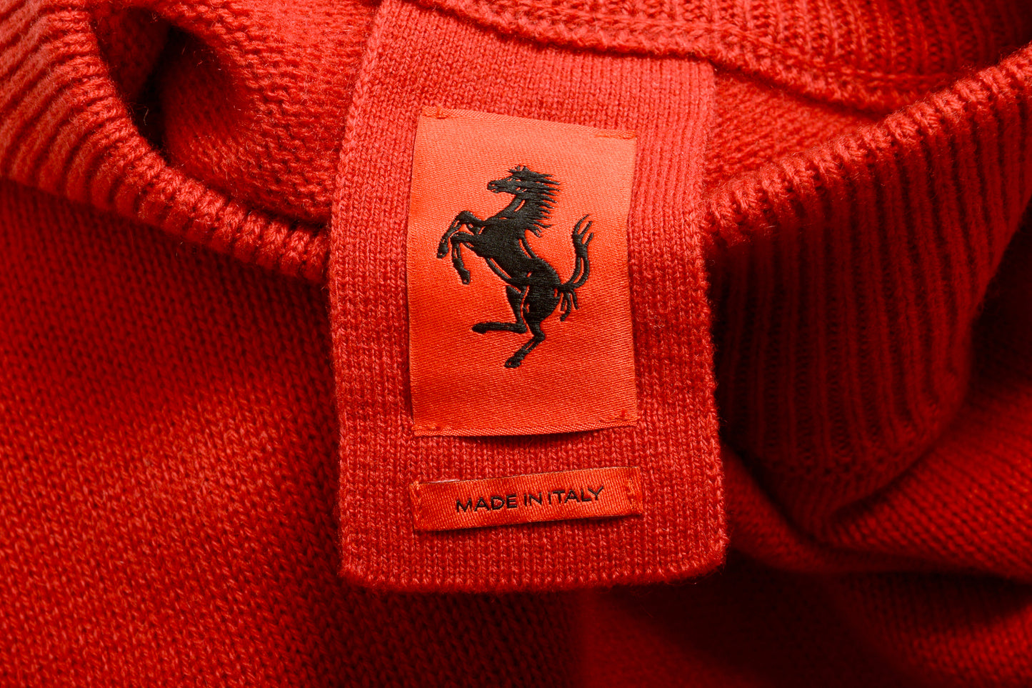 Scuderia Ferrari Women's 100% Cashmere Pullover Sweater US L IT 44