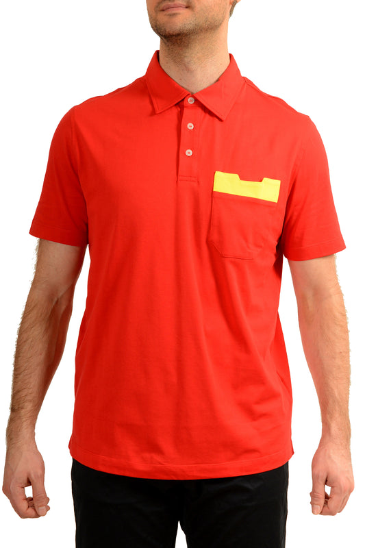 Scuderia Ferrari Men's Red Short Sleeve Polo Shirt US S IT 48