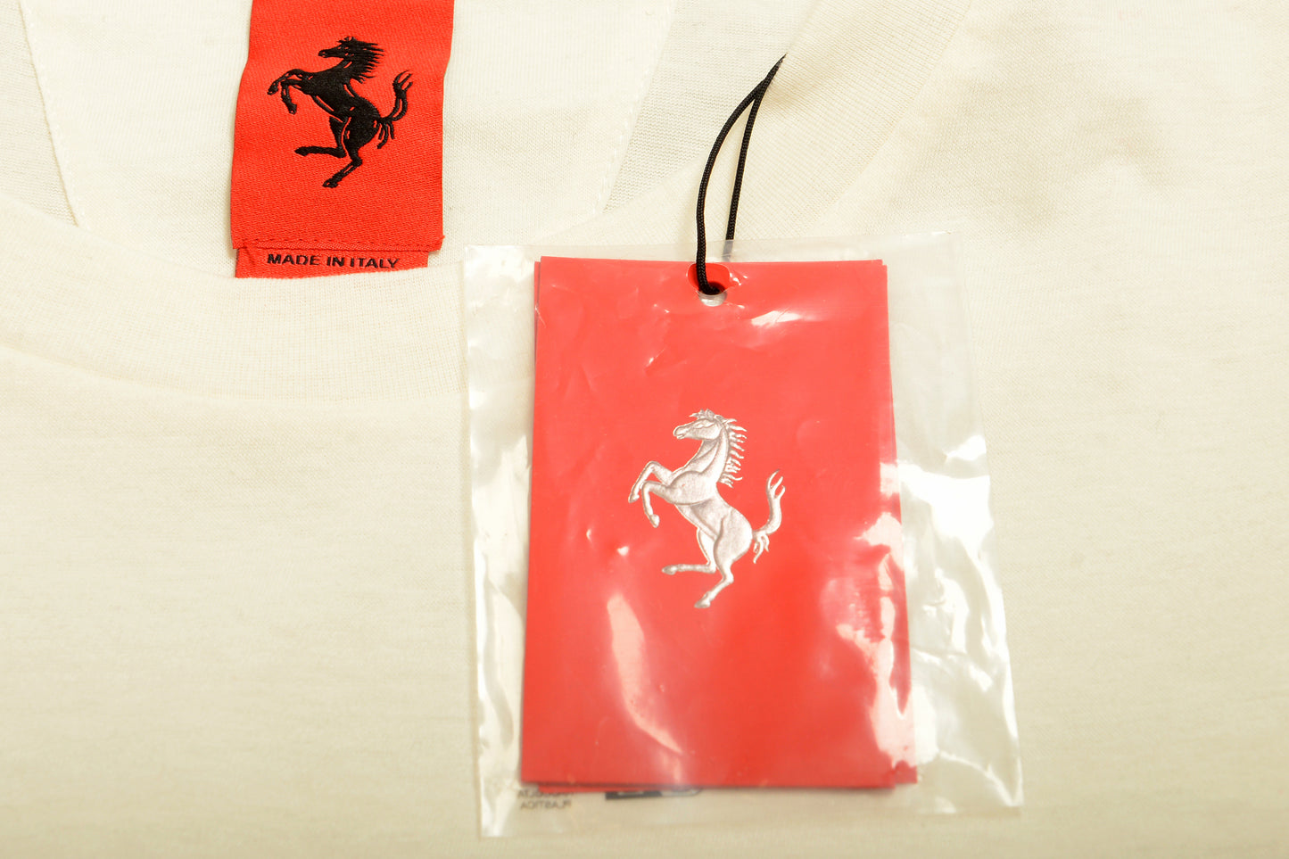 Scuderia Ferrari Men's Regular Fit Logo Print Crewneck T-Shirt US L IT 52
