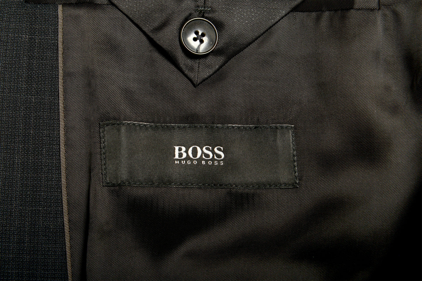 Hugo Boss Men's "Phoenix/Madisen" Comfort Fit Plaid 100% Wool Suit US 36S IT 46S