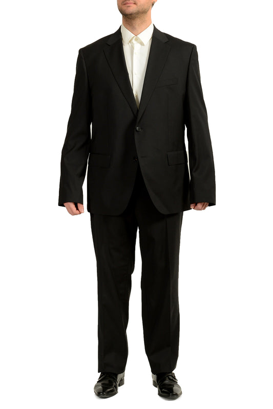 Hugo Boss Men's "Johnstons5/Lenon1" Regular Fit 100% Wool Suit US 48R IT 58R
