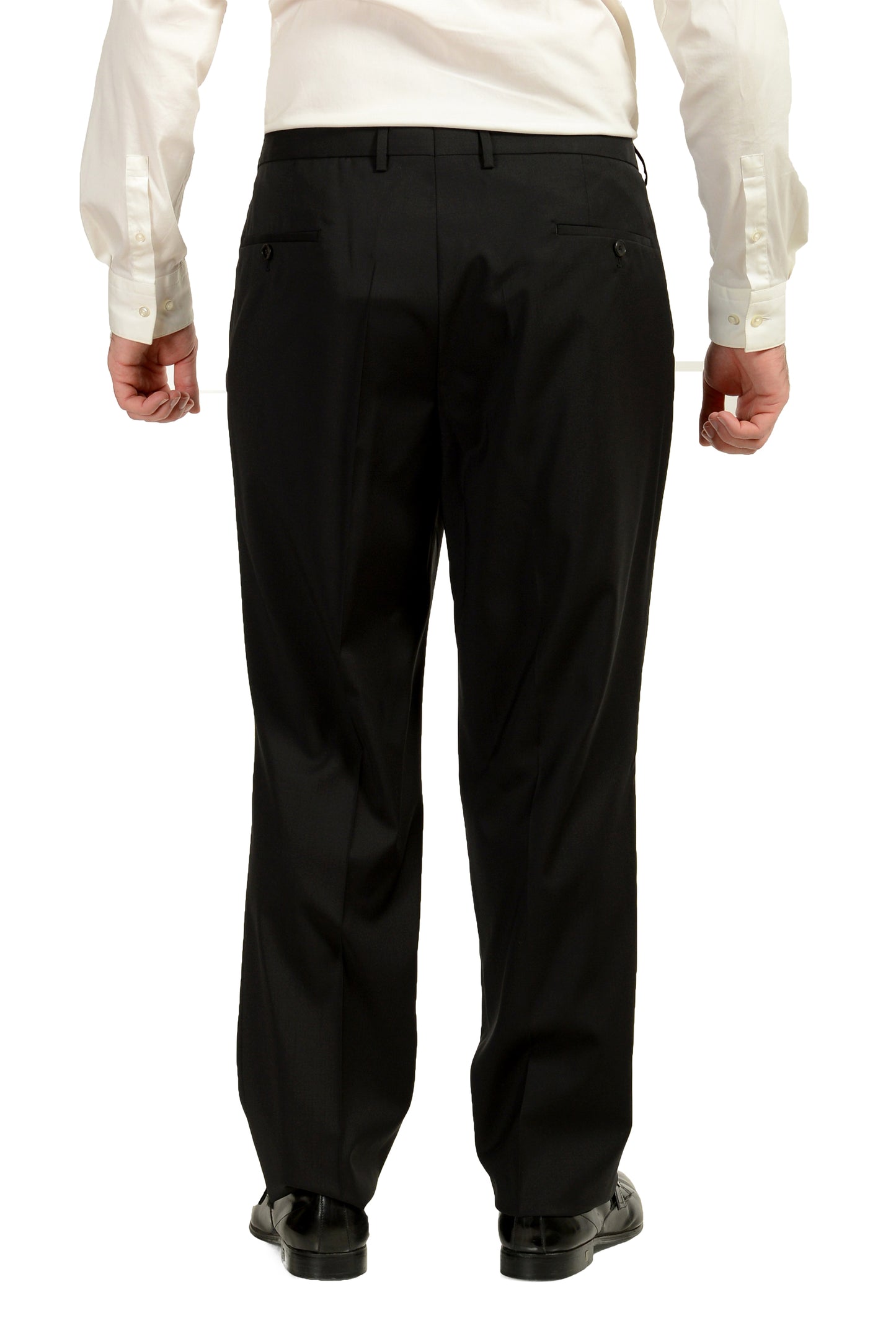 Hugo Boss Men's "Johnstons5/Lenon1" Regular Fit 100% Wool Suit US 48R IT 58R