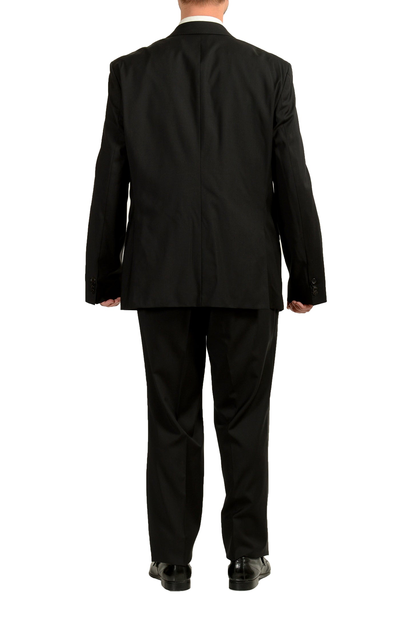 Hugo Boss Men's "Johnstons5/Lenon1" Regular Fit 100% Wool Suit US 48R IT 58R