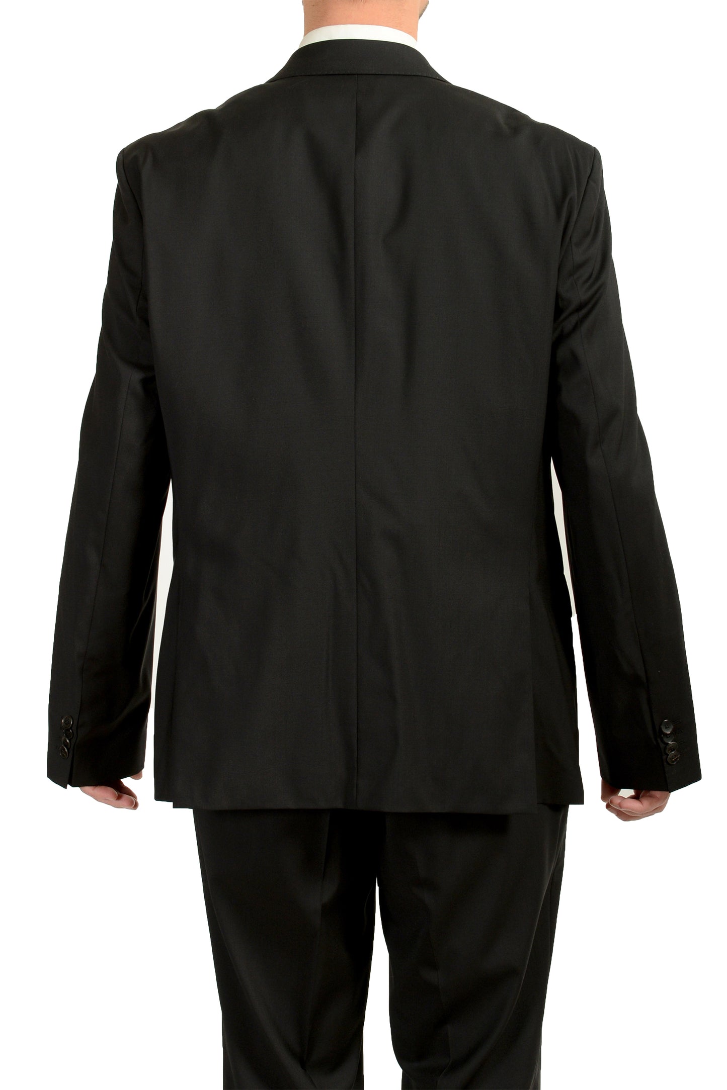Hugo Boss Men's "Johnstons5/Lenon1" Regular Fit 100% Wool Suit US 48R IT 58R