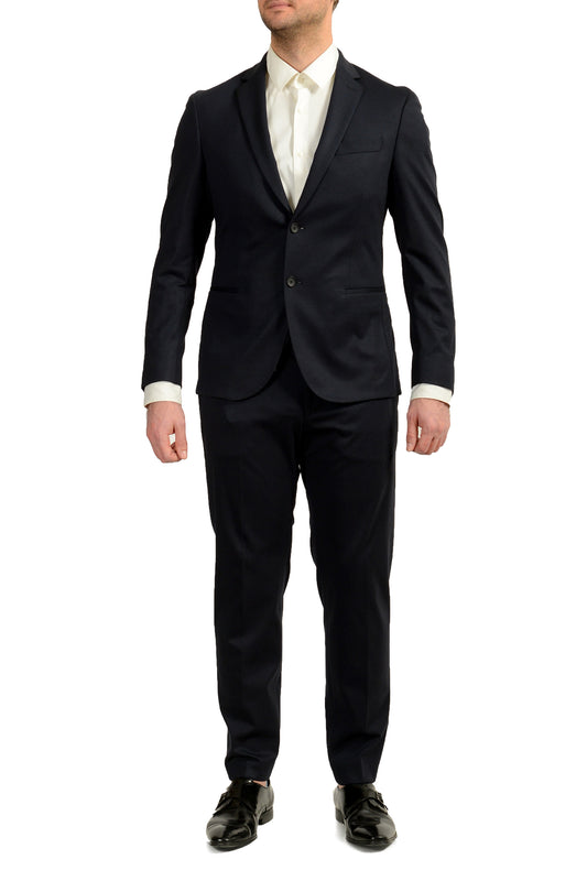 Hugo Boss Men's "Norwin4/Banks3-J" Slim Fit Plaid Two Button Suit US 40S IT 50S