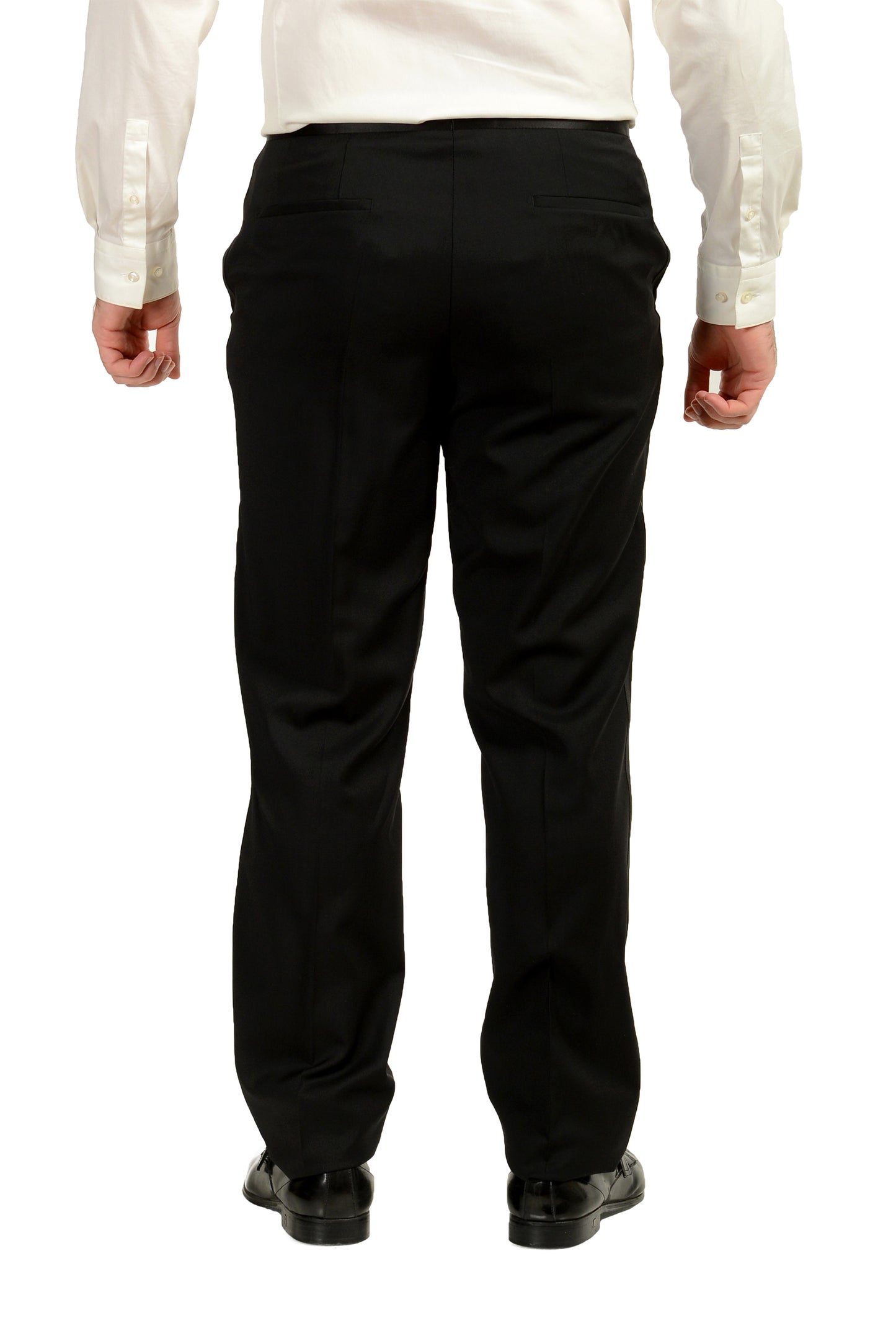 Hugo Boss Men's "The Stars75/Glamour3" Black Tuxedo 100% Wool Suit US 42L IT 52L
