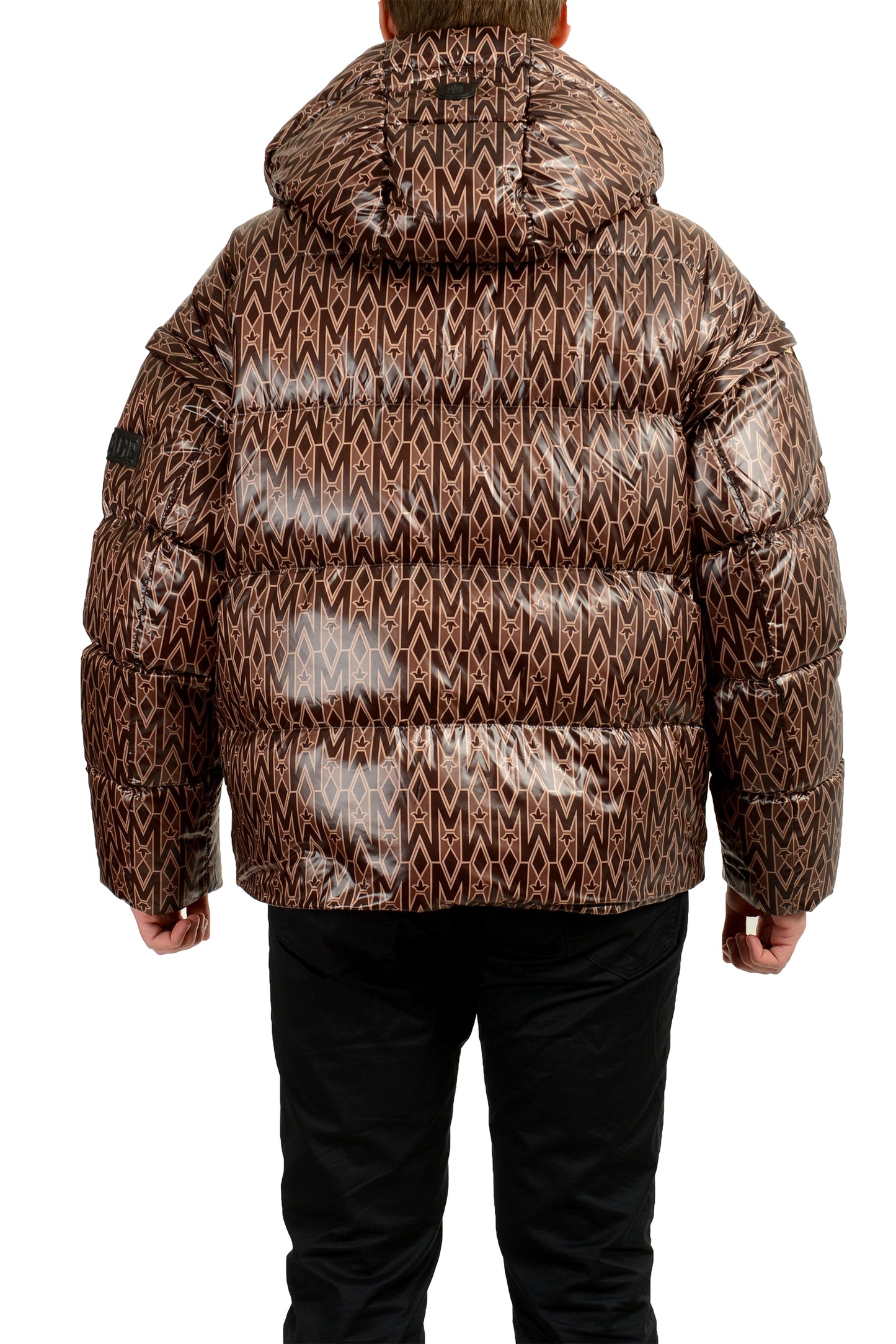 Mackage Men's "CASIUS-MG" Coffee Hooded Down 3-IN-1 Parka Mackage sz 42/XL IT 52