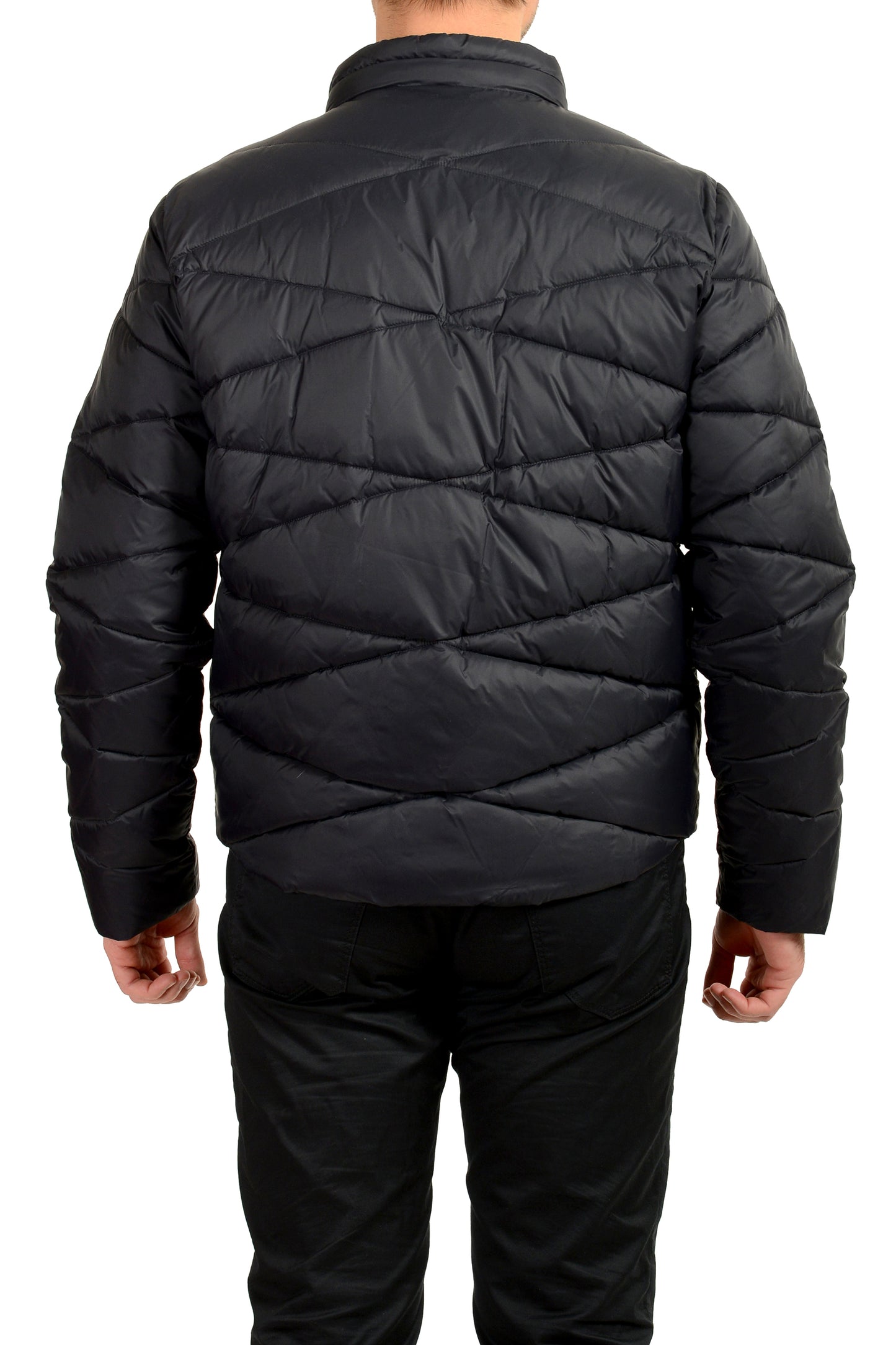 Scuderia Ferrari Men's Recycled Nylon Navy Blue Parka Jacket US L IT 52