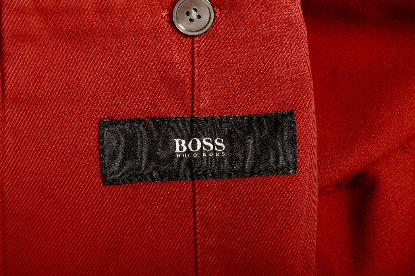 Hugo Boss Men's "Hanry-D" Slim Fit Red Two Button Blazer US 38R IT 48R