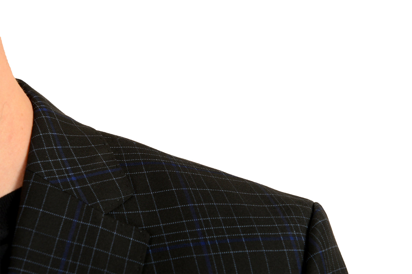 Hugo Boss Men's "C-Jetson" 100% Wool Plaid Two Button Blazer US 40R IT 50R
