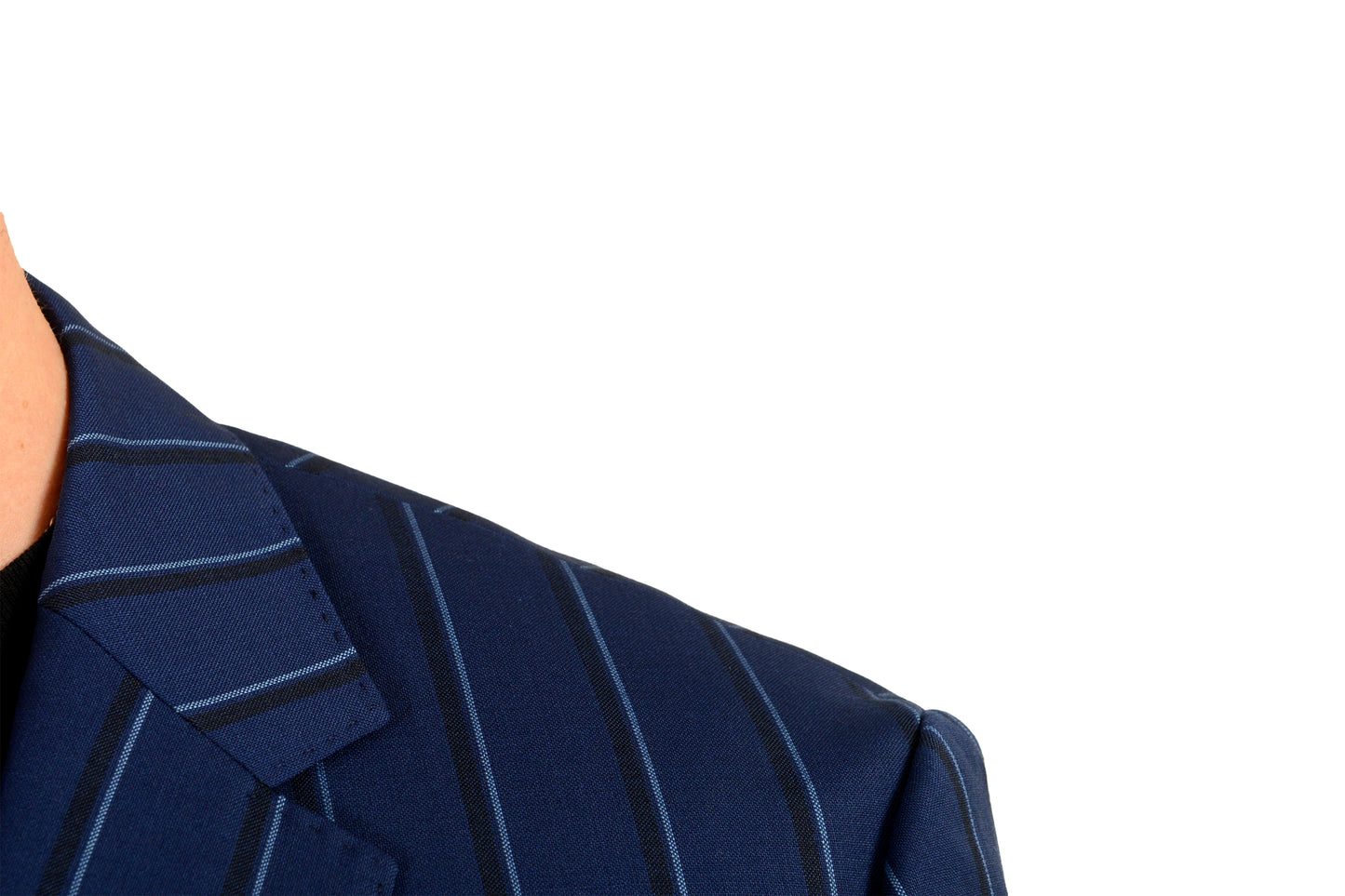 Hugo Boss Men's "C-Jeys" 100% Wool Striped Two Button Blazer US 40R IT 50R