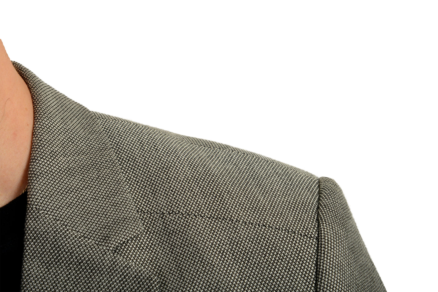 Hugo Boss Men's "Agto" Wool Geometric Print Two Button Blazer US 36R IT 46R
