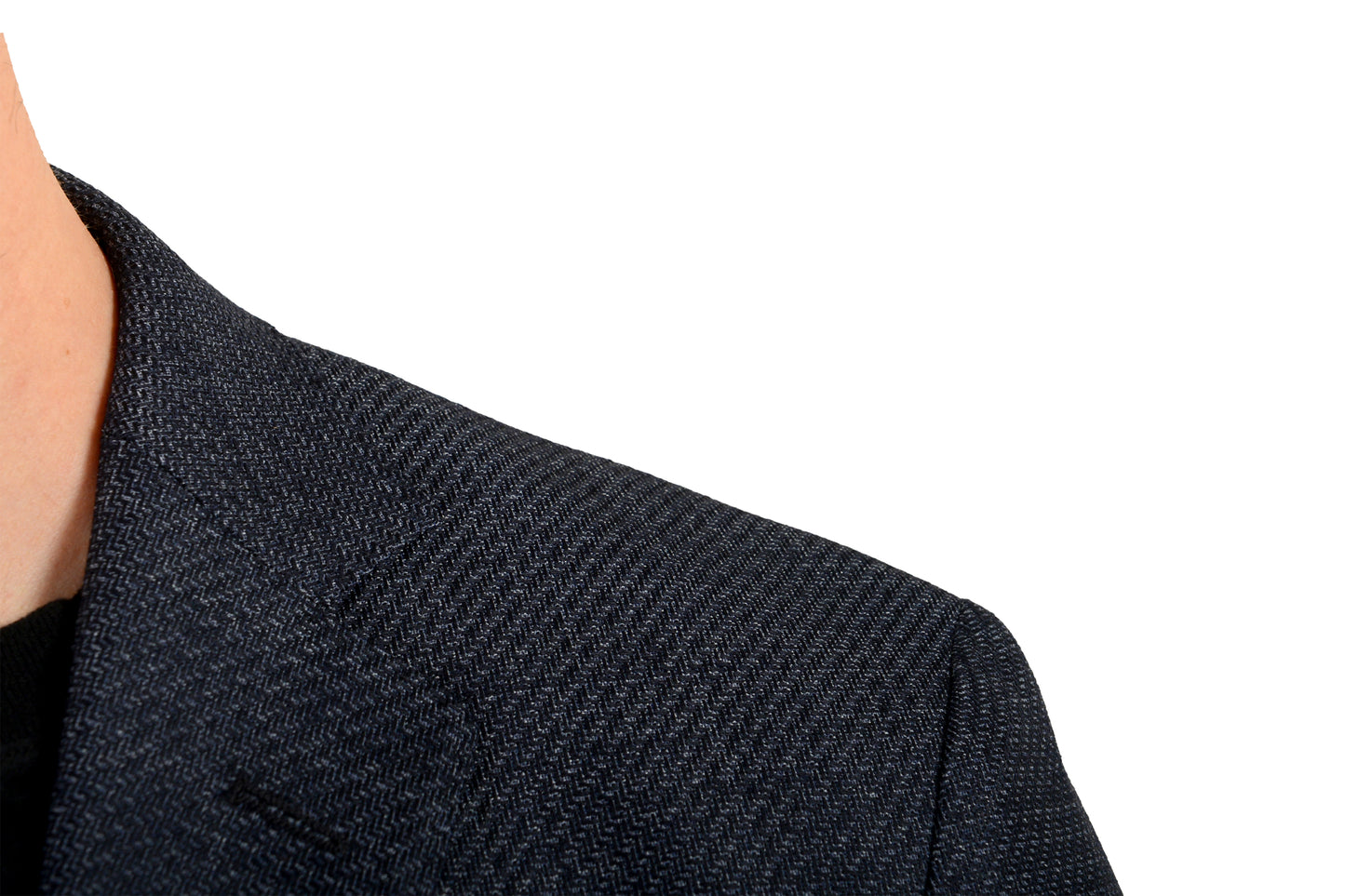 Hugo Boss Men's "Roan1" Extra Slim Fit Blue Wool Two Button Blazer US 38R IT 48R