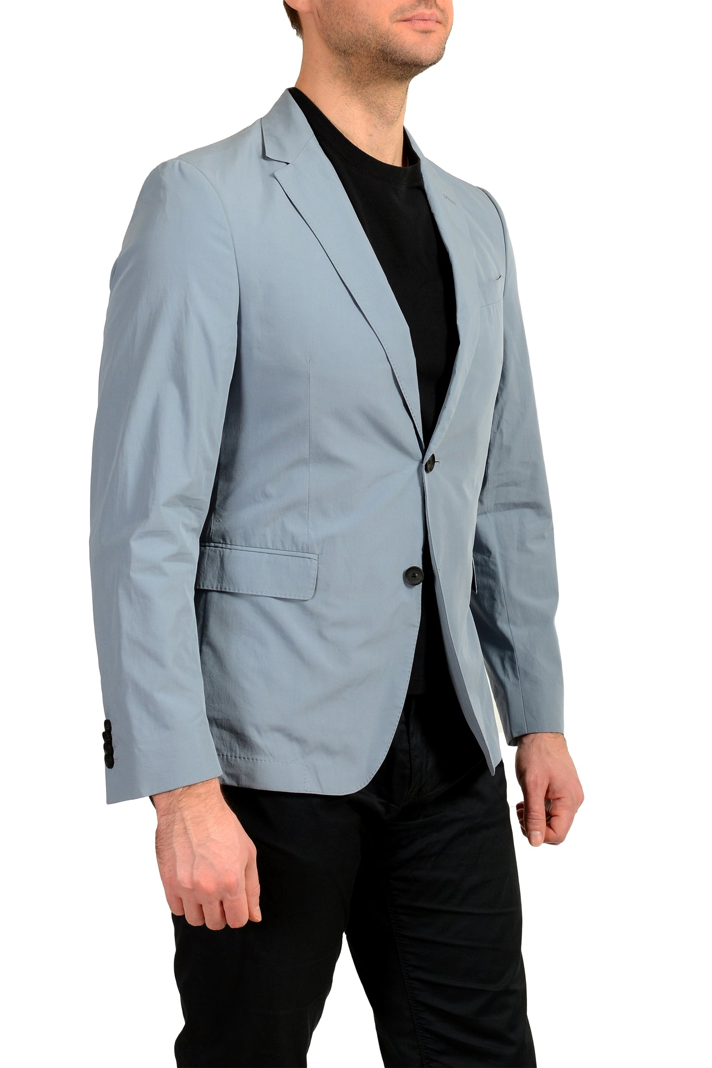 Hugo Boss Men's "Nobis4" Slim Fit Blue Two Button Blazer US 38R IT 48R