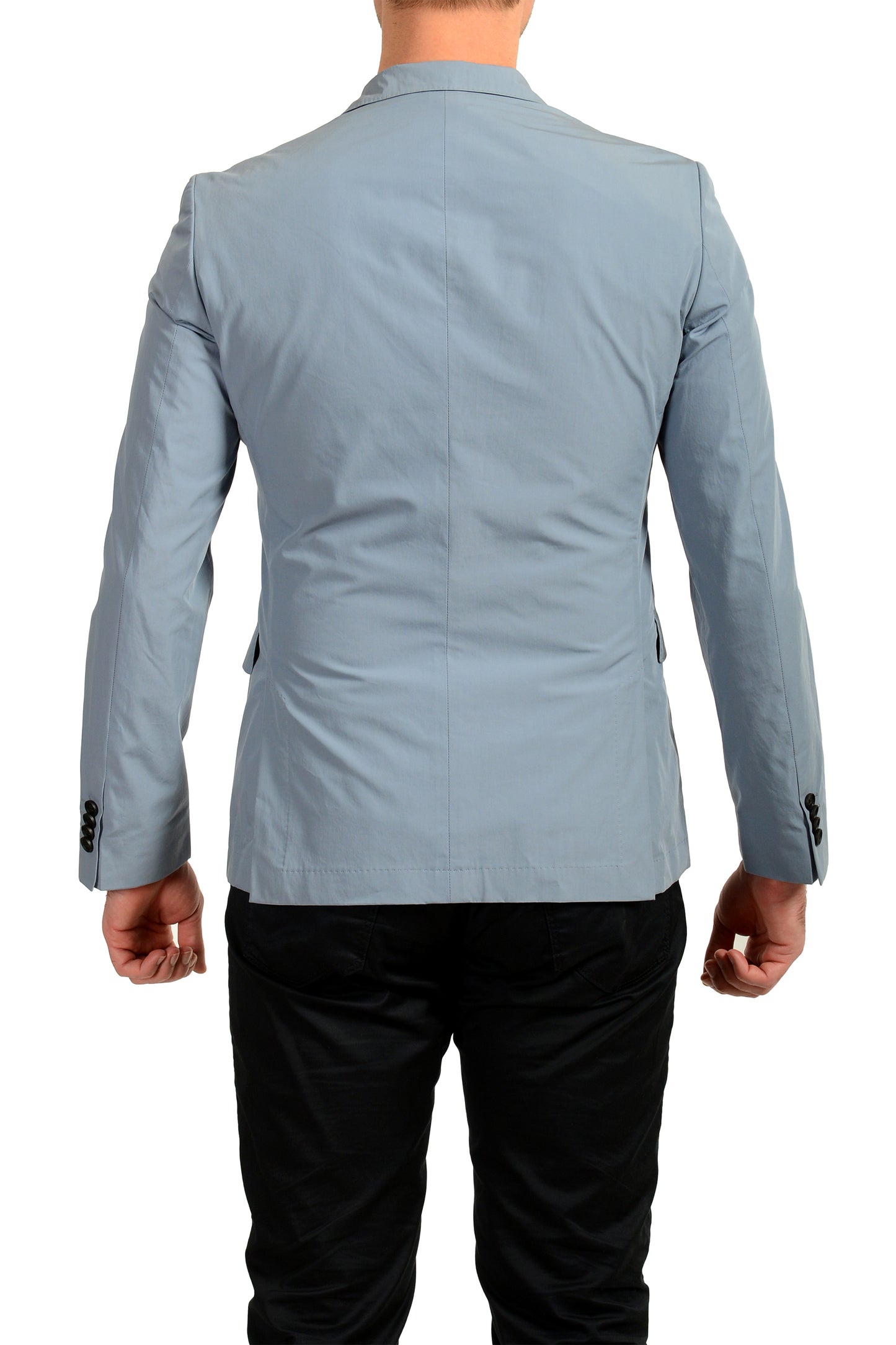 Hugo Boss Men's "Nobis4" Slim Fit Blue Two Button Blazer US 38R IT 48R