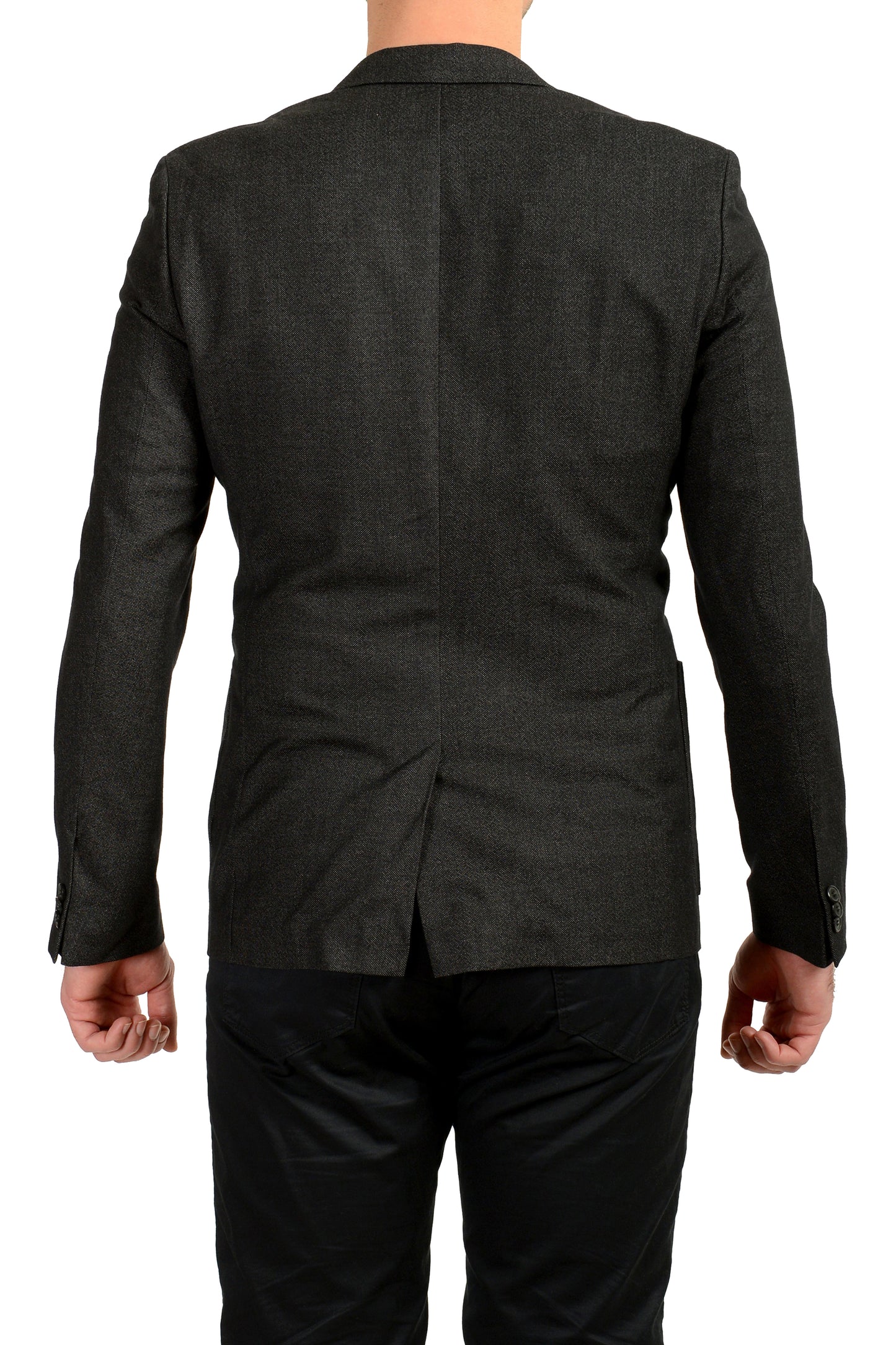 Hugo Boss Men's "Antanio" Wool Black Two Button Blazer US 38R IT 48R