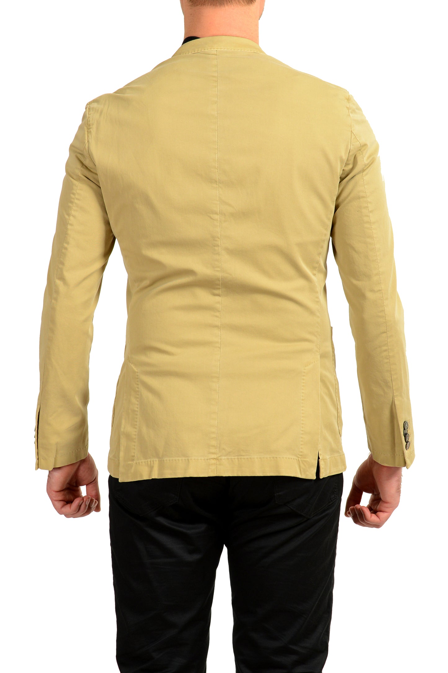 Hugo Boss Men's "Hanry-D" Slim Fit Stone Beige Two Button Blazer US 38R IT 48R