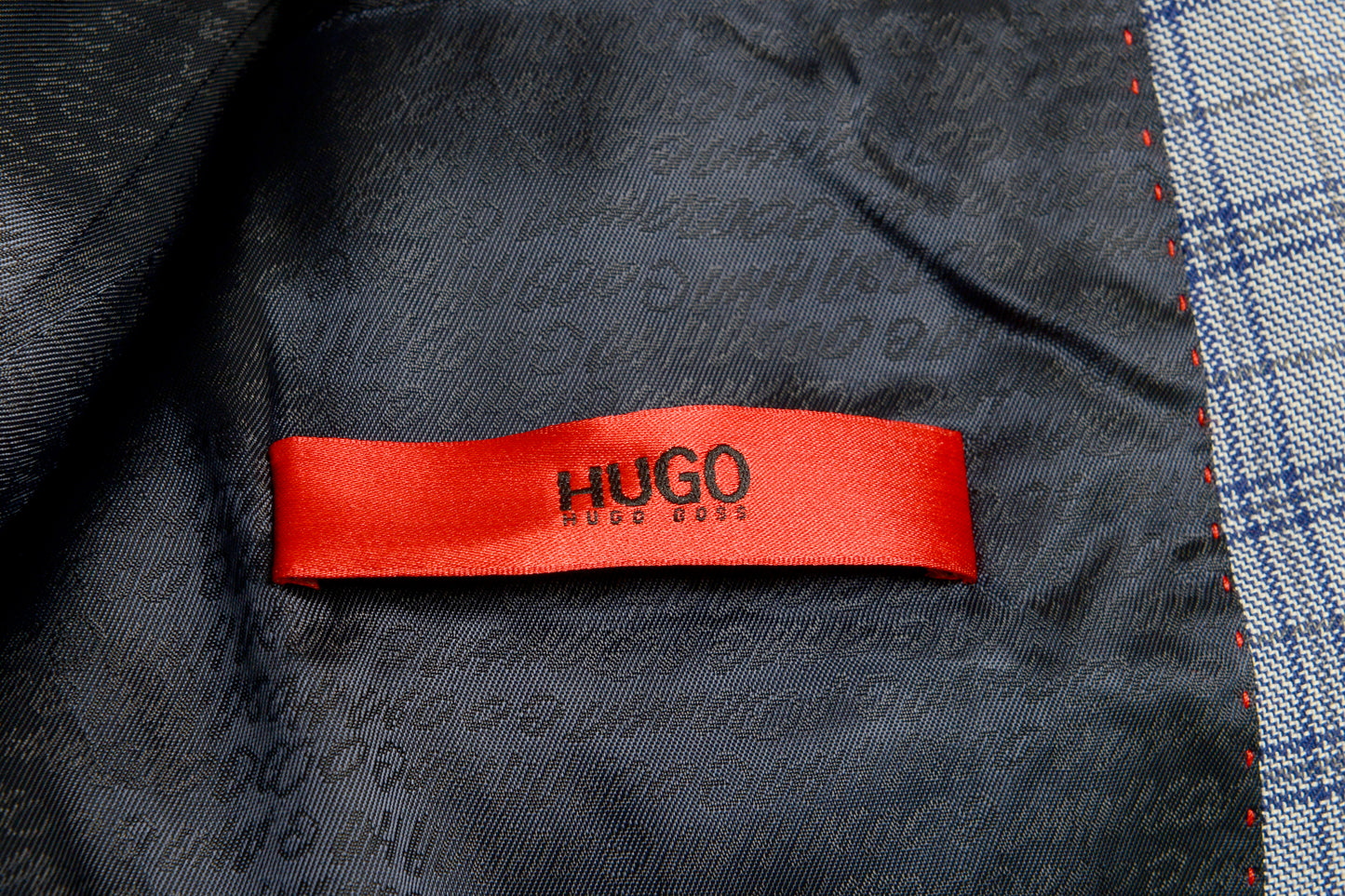 Hugo Boss Men's "Jeffery182F1" Regular Fit 100% Wool Plaid Blazer US 38R IT 48R