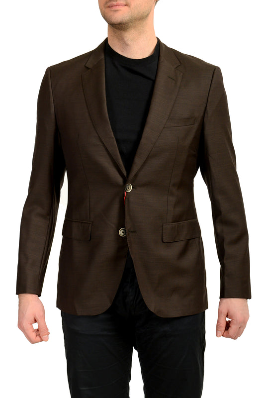 Hugo Boss Men's "C-Jeys1/C-Shaft1" 100% Wool Two Button Blazer US 38R IT 48R