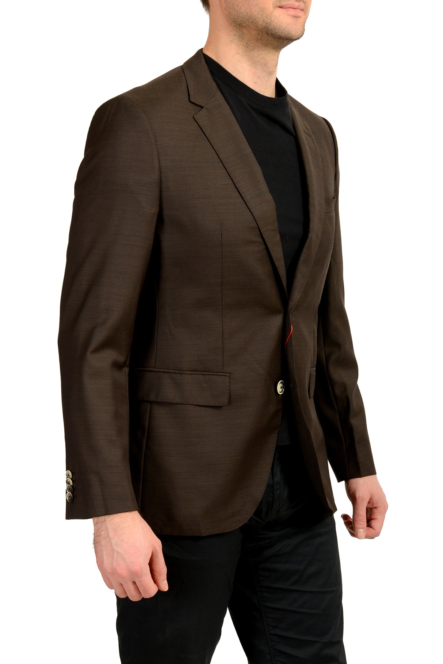 Hugo Boss Men's "C-Jeys1/C-Shaft1" 100% Wool Two Button Blazer US 38R IT 48R