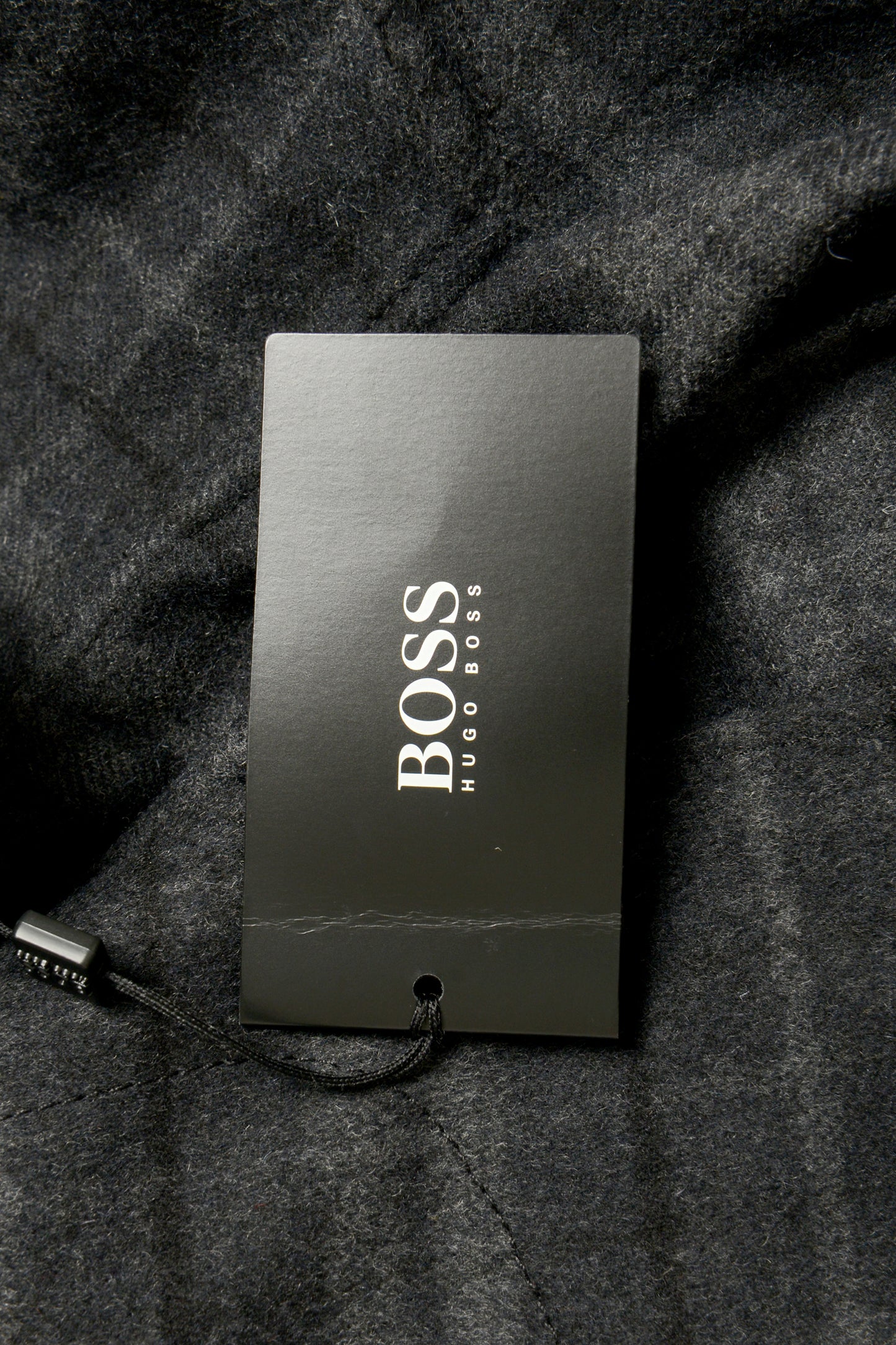 Hugo Boss Men's "Marcoz9" Plaid Wool Gray Two Button Blazer US 42R IT 52R