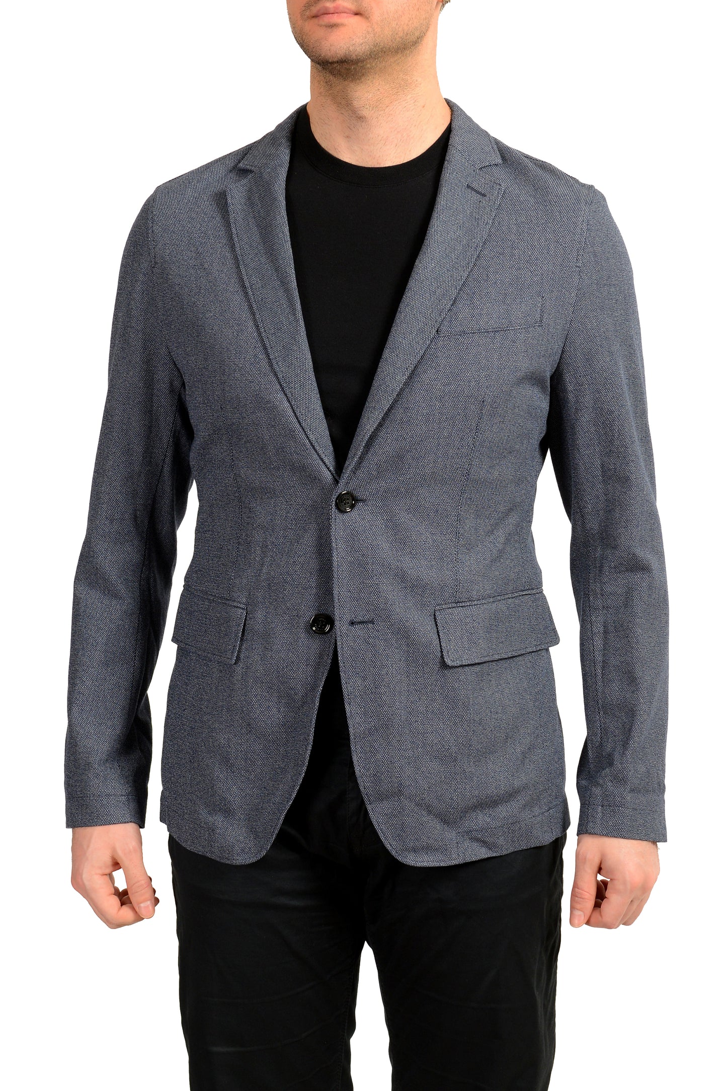 Hugo Boss Men's "Narvik5-W" Blue Two Button Blazer US 38R IT 48R