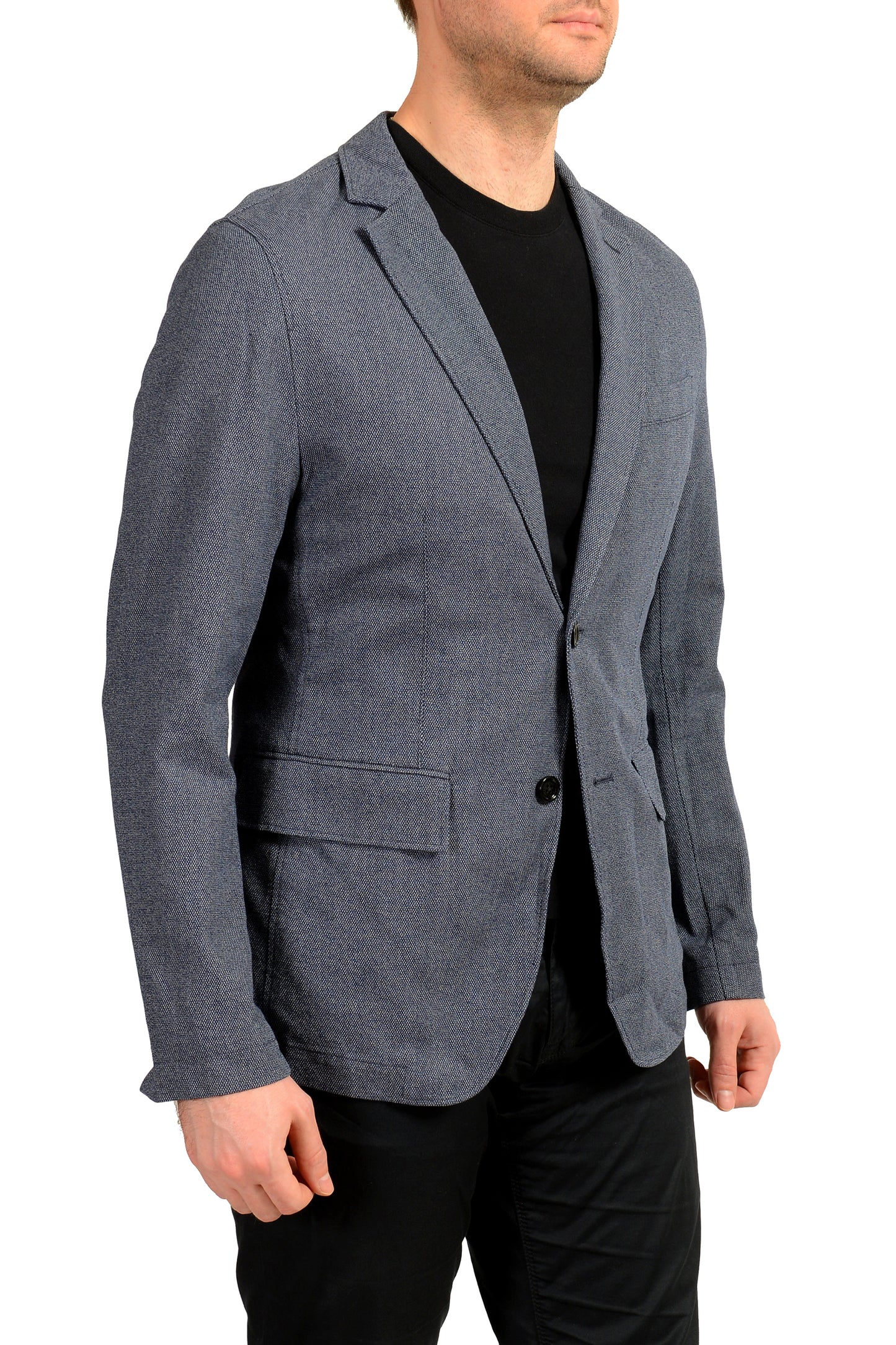 Hugo Boss Men's "Narvik5-W" Blue Two Button Blazer US 38R IT 48R