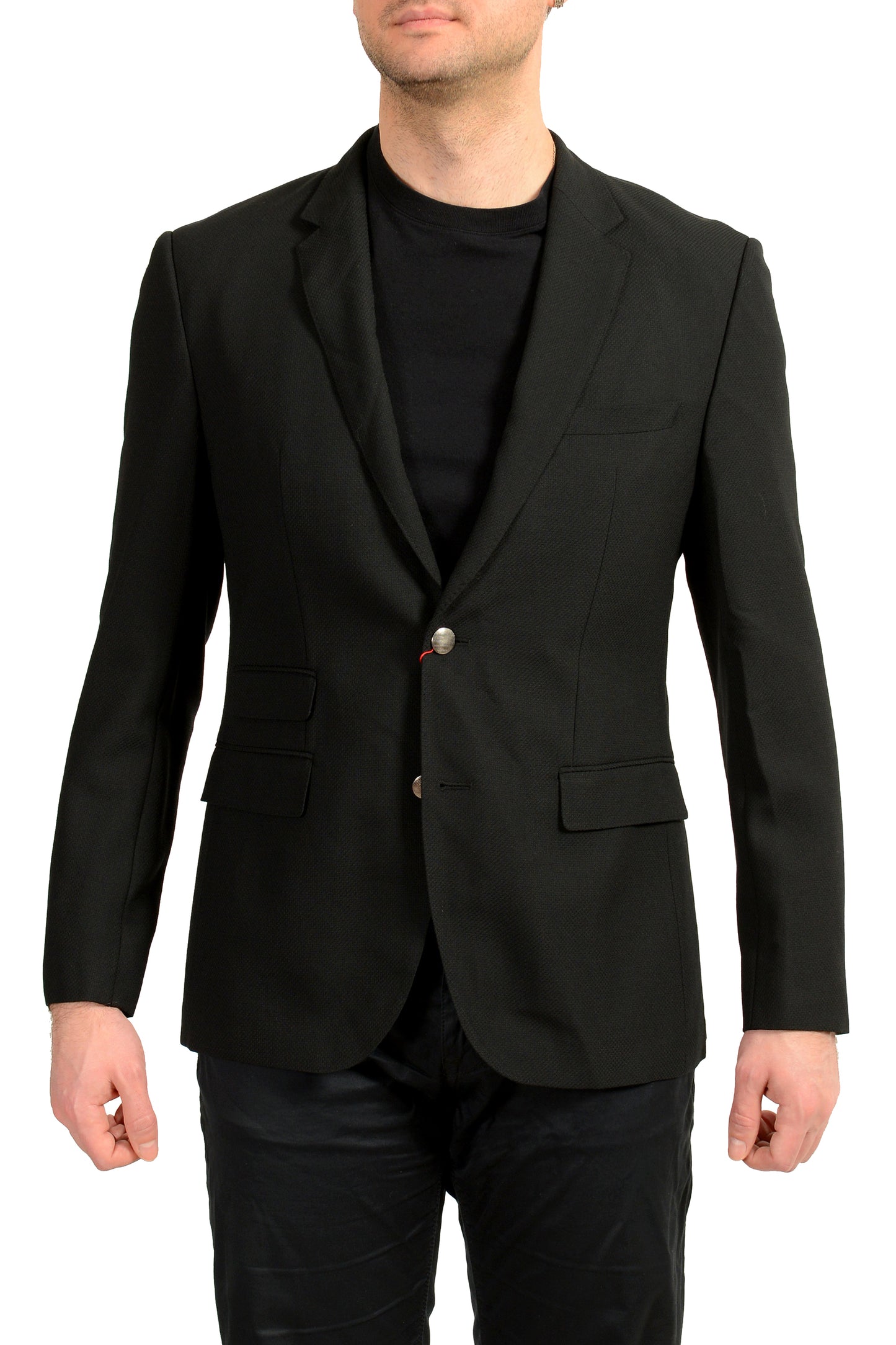 Hugo Boss Men's "Jeffery182F2" Regular Fit Wool Two Button Blazer US 38R IT 48R