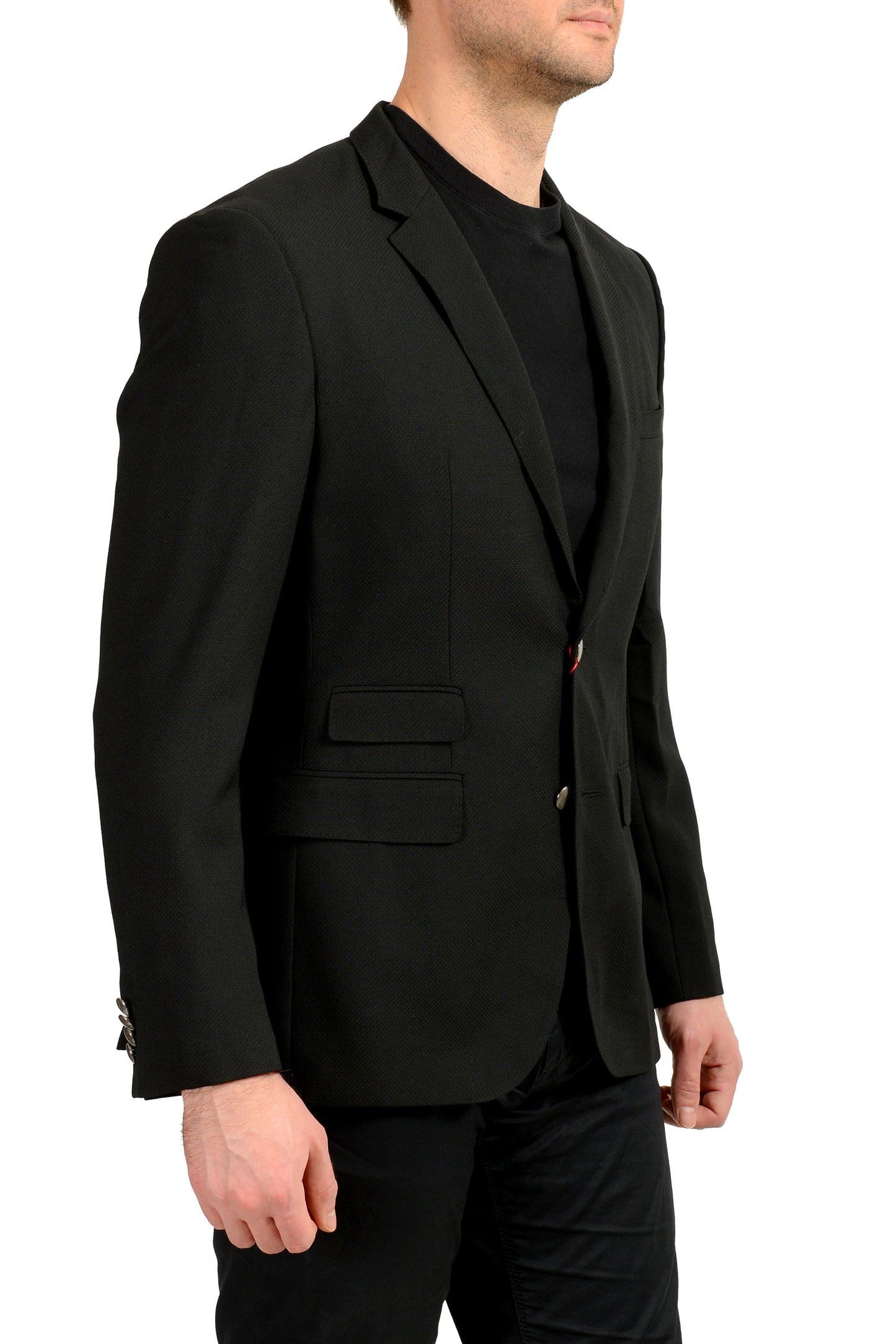 Hugo Boss Men's "Jeffery182F2" Regular Fit Wool Two Button Blazer US 38R IT 48R
