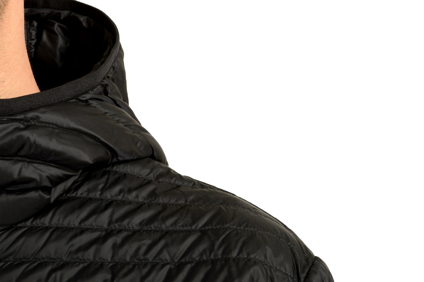 Burberry Men's "Letham" Black Hooded Full Zip Windbreaker Jacket US XL IT 54