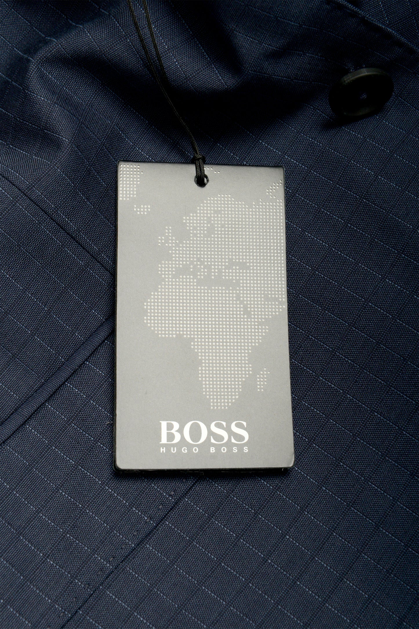 Hugo Boss Men's "Jets4/Lenon1" Regular Fit 100% Wool Plaid Blazer US 38R IT 48R