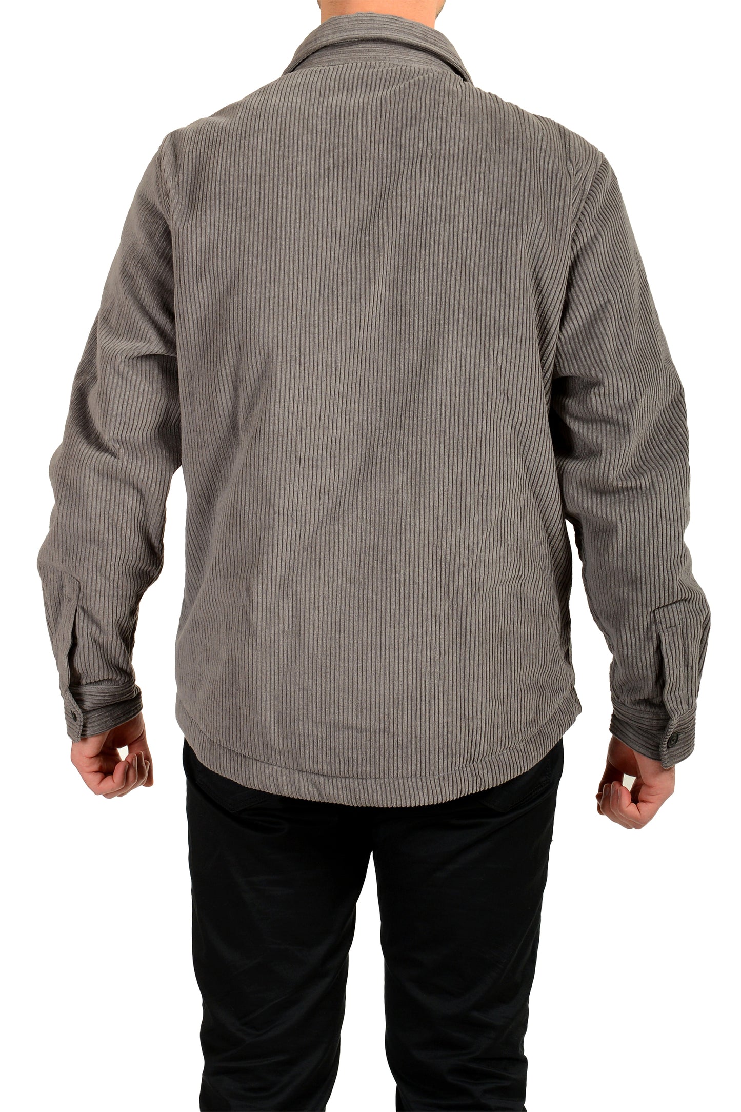 Hugo Boss "Egriso" Men's Button Down Corduroy Padded Shirt Jacket US M IT 50