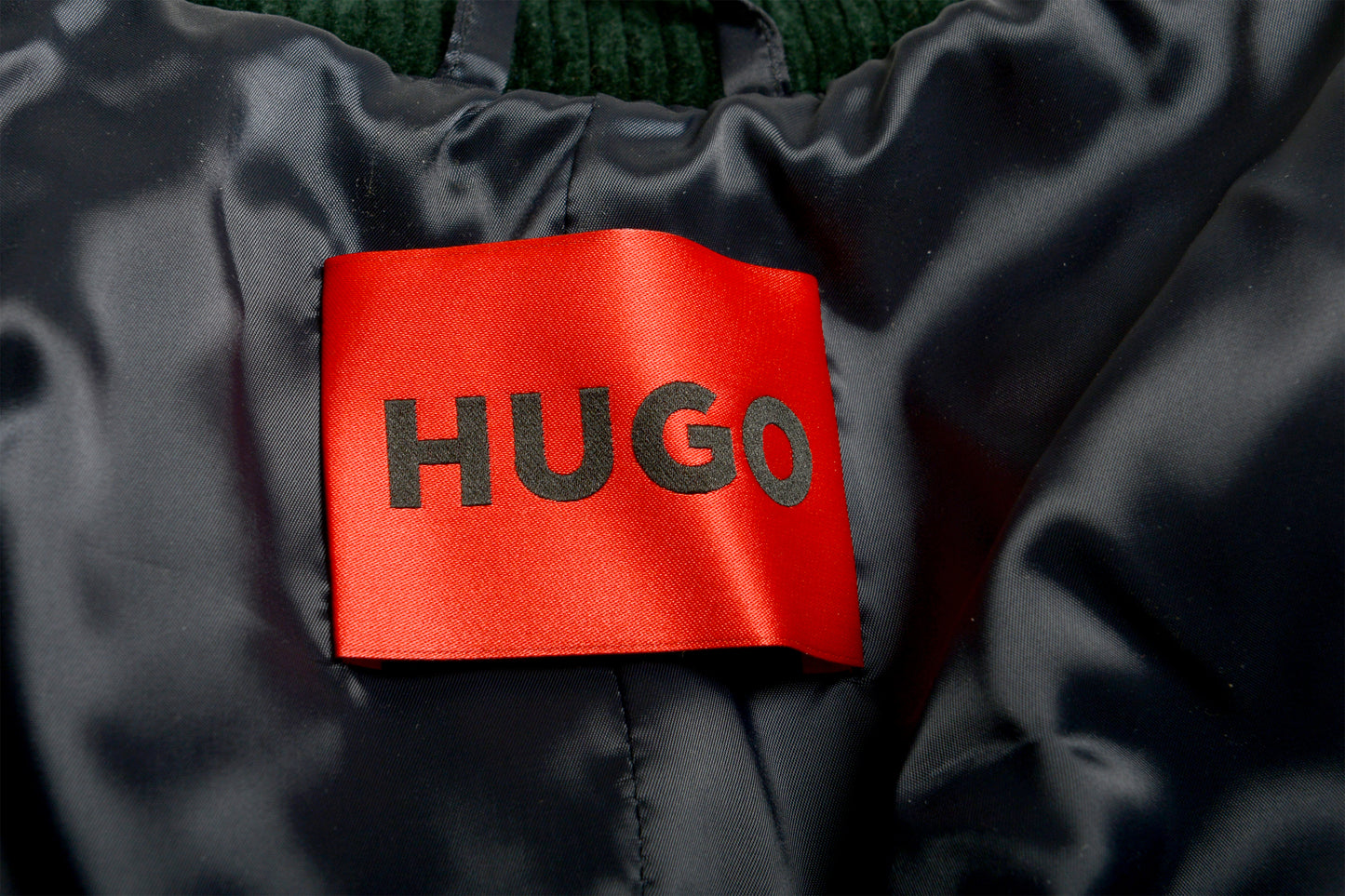 Hugo Boss "Ukashi232X" Slim Fit Velour Full Zip Bomber Jacket US 38R IT 48R
