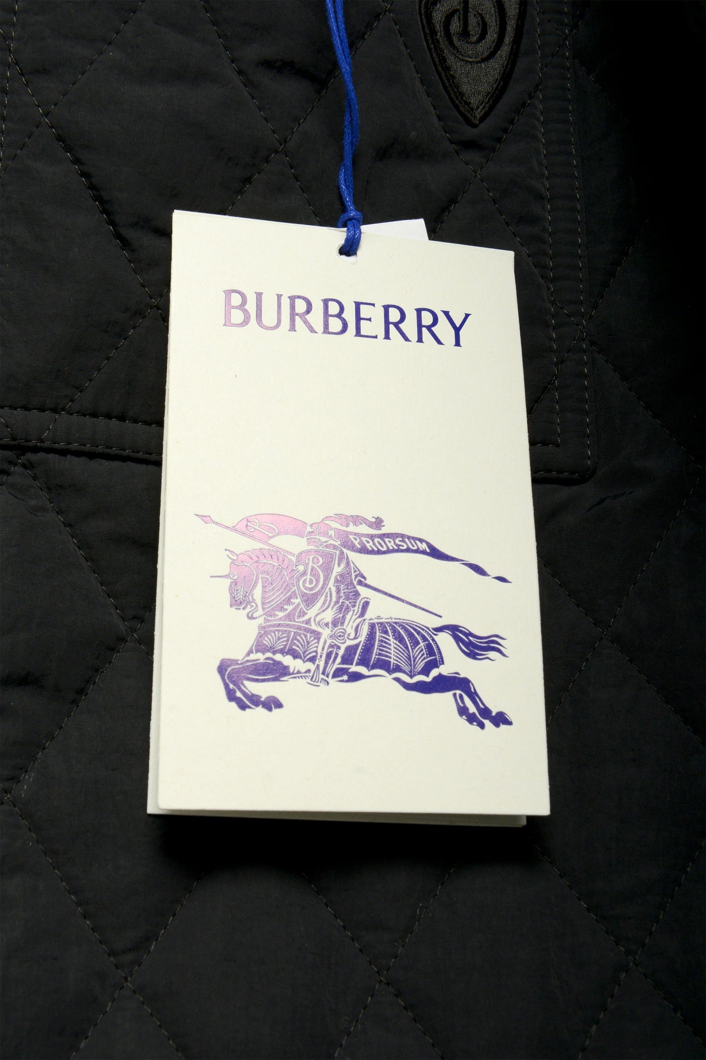 Burberry Men's "W24-MW-Tec" Quilted Reversible Button Down Jacket US M IT 50