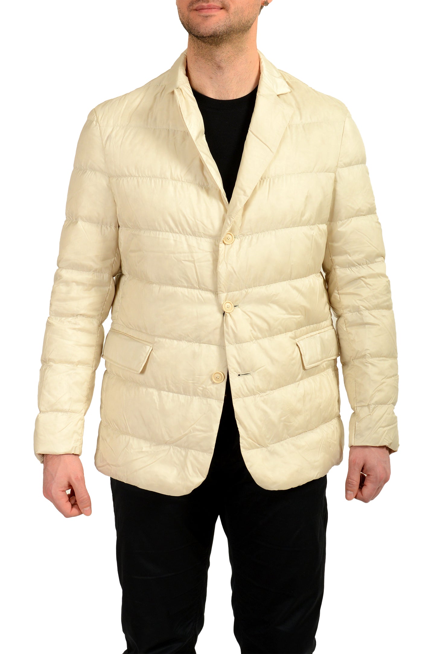 Hugo Boss "P-Hanry-Pad-244F" Padded Three Button Blazer Jacket US 38R IT 48R