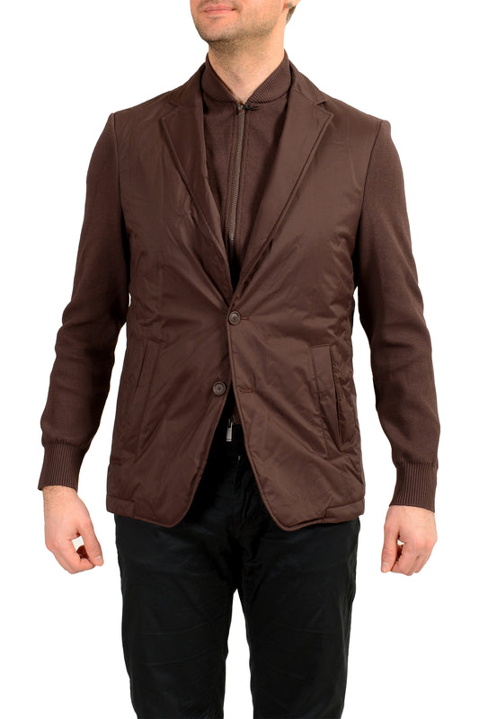 Hugo Boss "P-Hanry-Hybrd-243F" Insulate Two Button Blazer Jacket US 38R IT 48R
