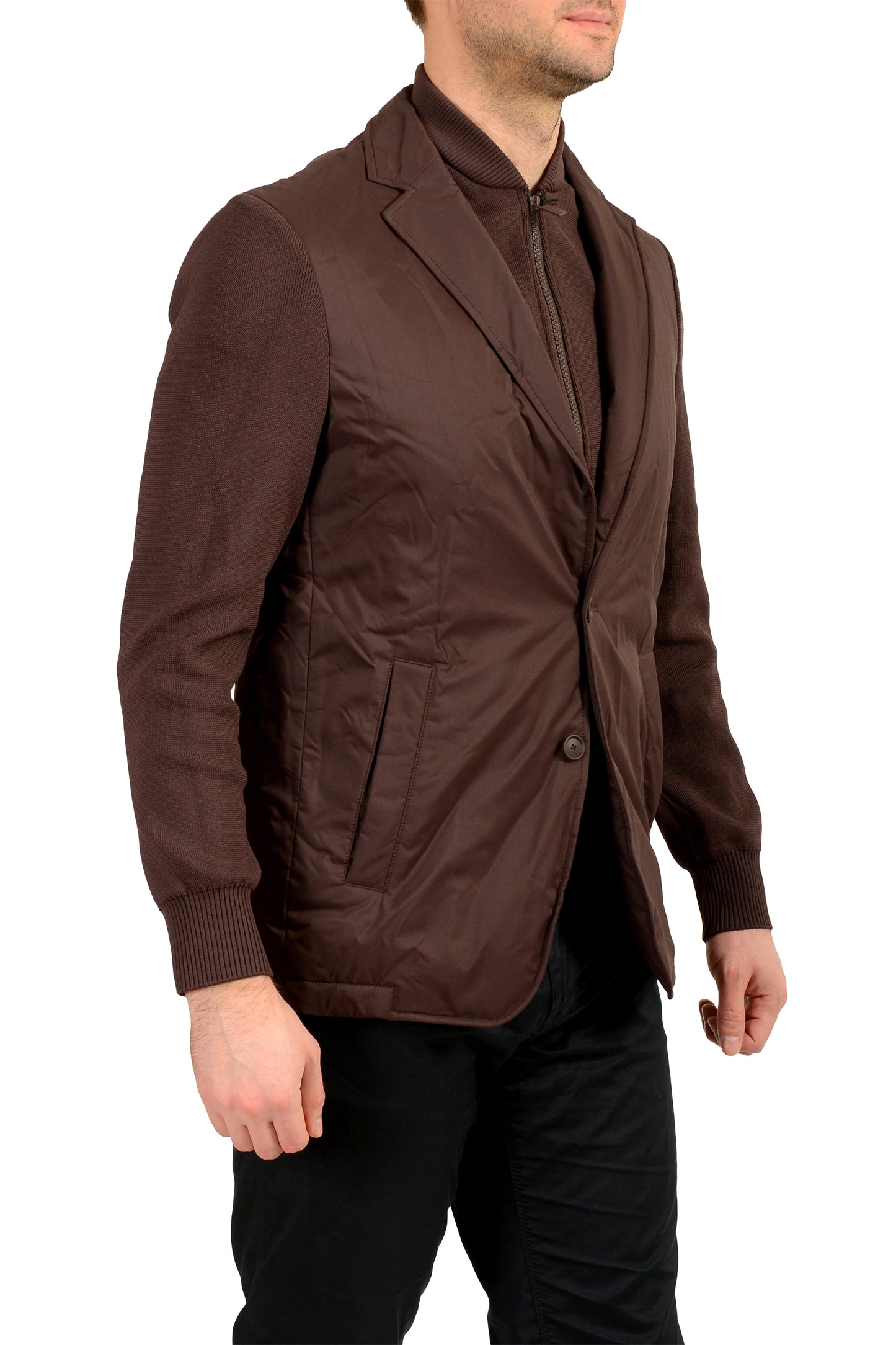 Hugo Boss "P-Hanry-Hybrd-243F" Insulate Two Button Blazer Jacket US 38R IT 48R