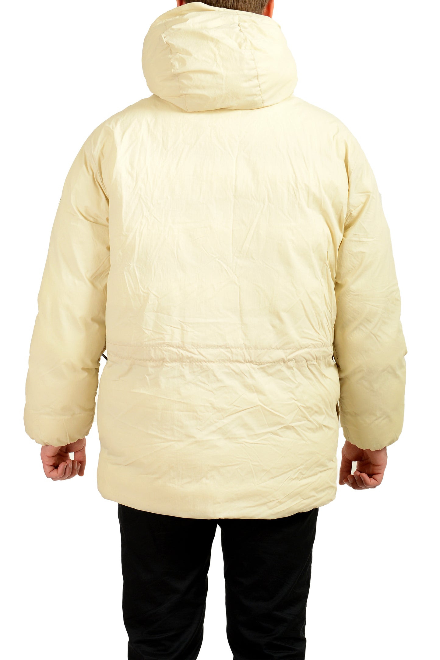 Hugo Boss "C-Currien" Light Beige Hooded Parka Jacket US 38R IT 48R