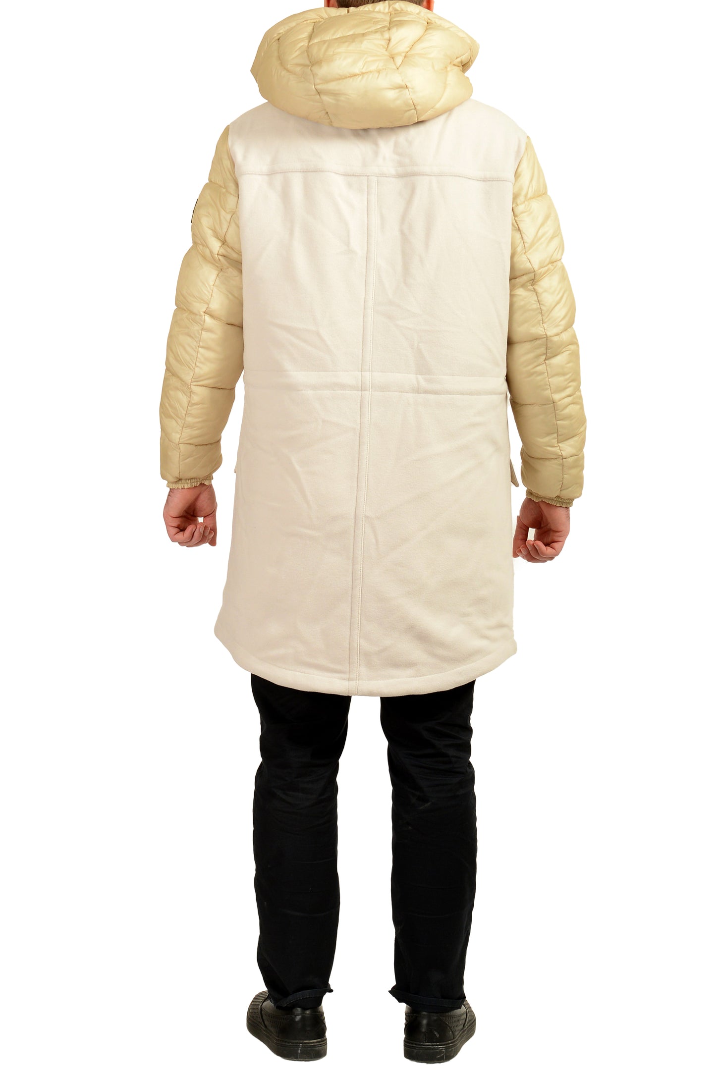 Hugo Boss "C-Caiso" Gray Wool Hooded Parka Coat US 38R IT 48R