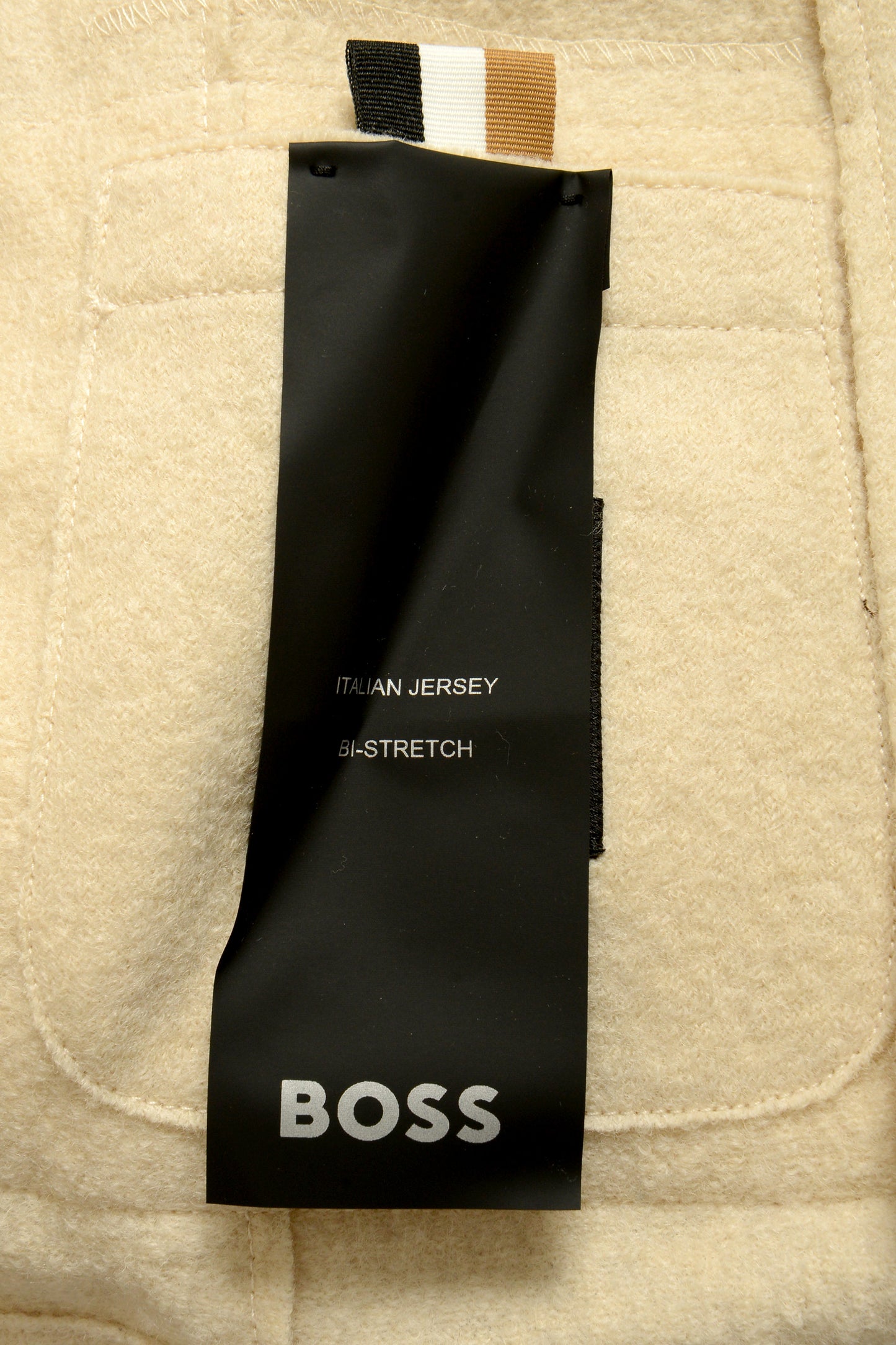 Hugo Boss Men's "C-Hanry-J-RC-234" Slim Fit Ivory 100% Wool Blazer US 38R IT 48R