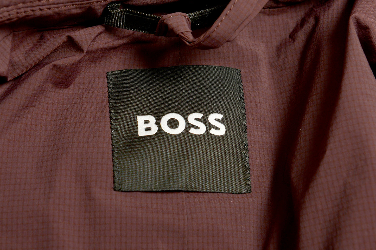Hugo Boss "P-Hanry-Pad-Pk-243F" Plaid Insulated Windbreaker Jacket US 38R IT 48R