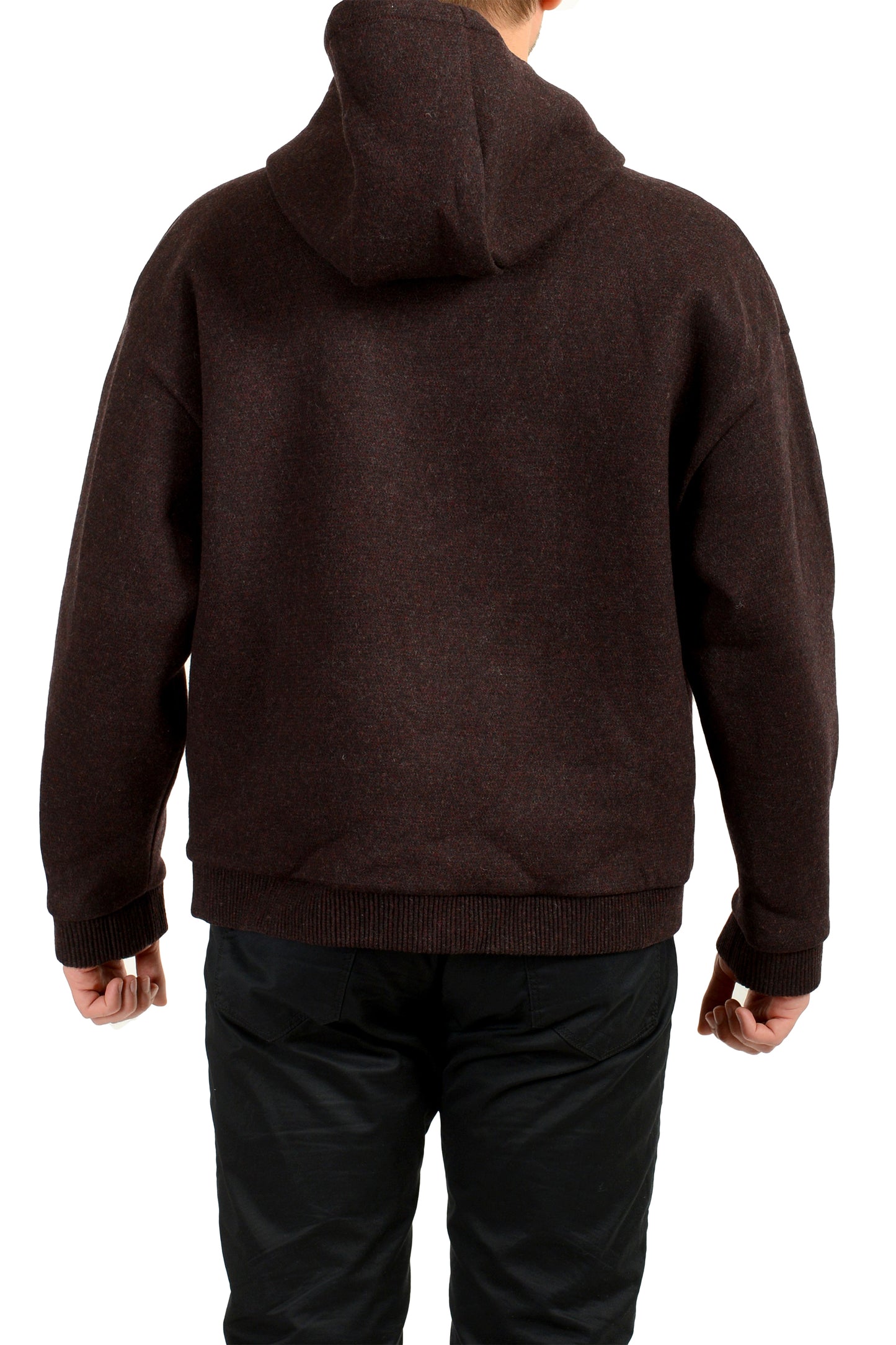 Hugo Boss "Hootailored244X_ALL" Modern Fit Wool Hooded Jacket US M IT 50