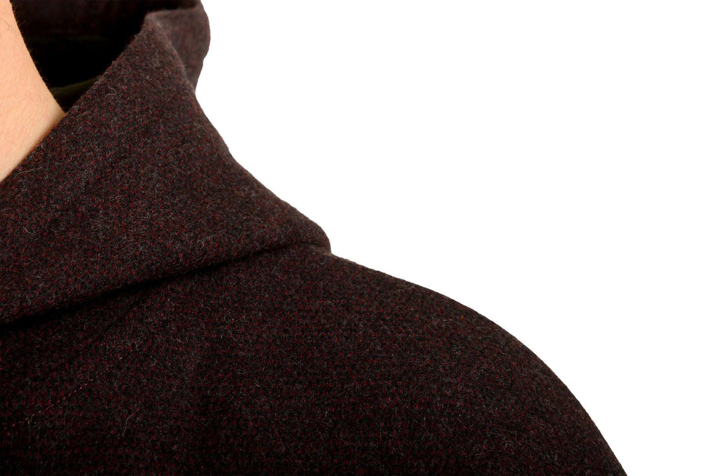 Hugo Boss "Hootailored244X_ALL" Modern Fit Wool Hooded Jacket US M IT 50