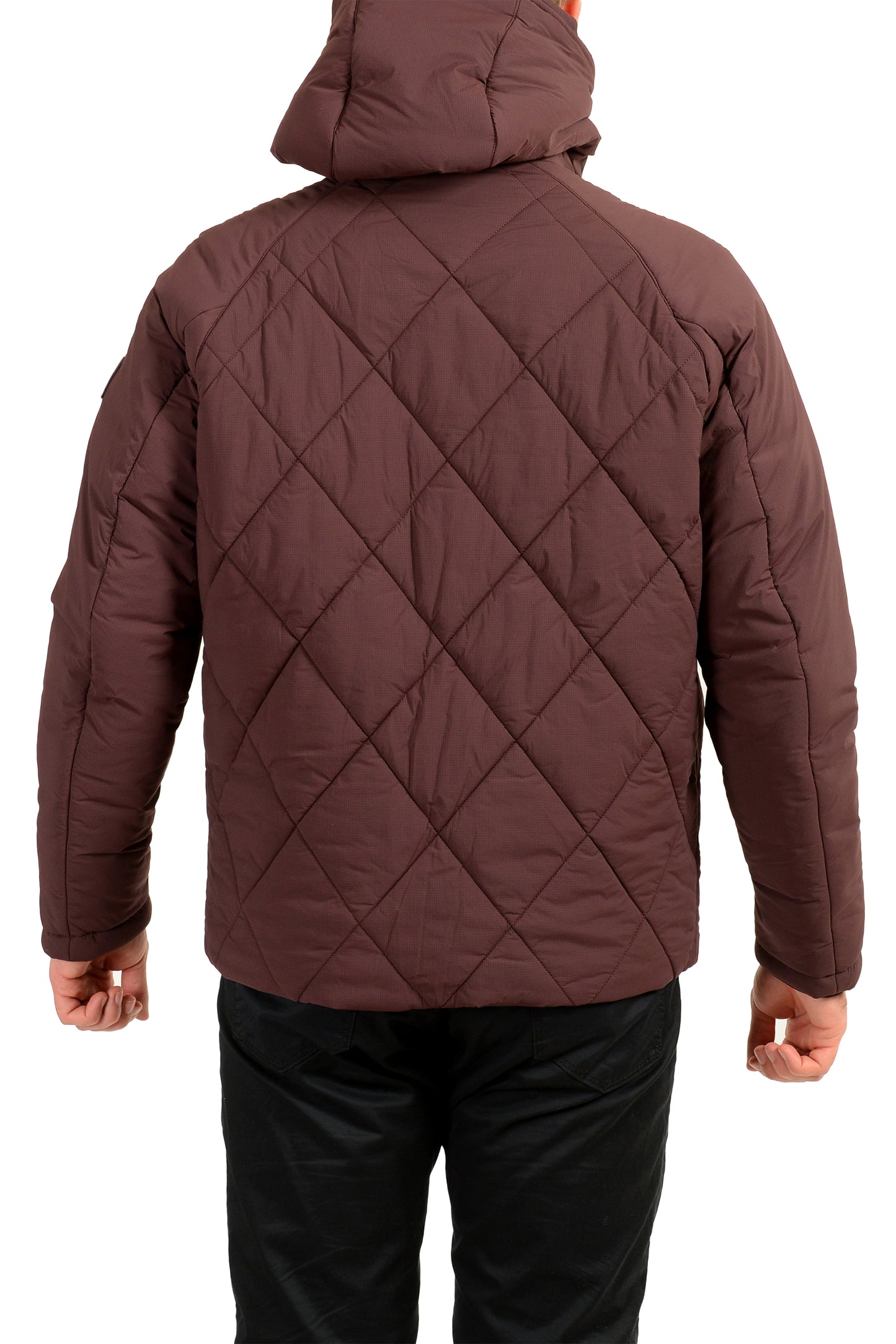 Hugo Boss "P-Cixus" Purple Insulated Hooded Parka Coat US 38R IT 48R