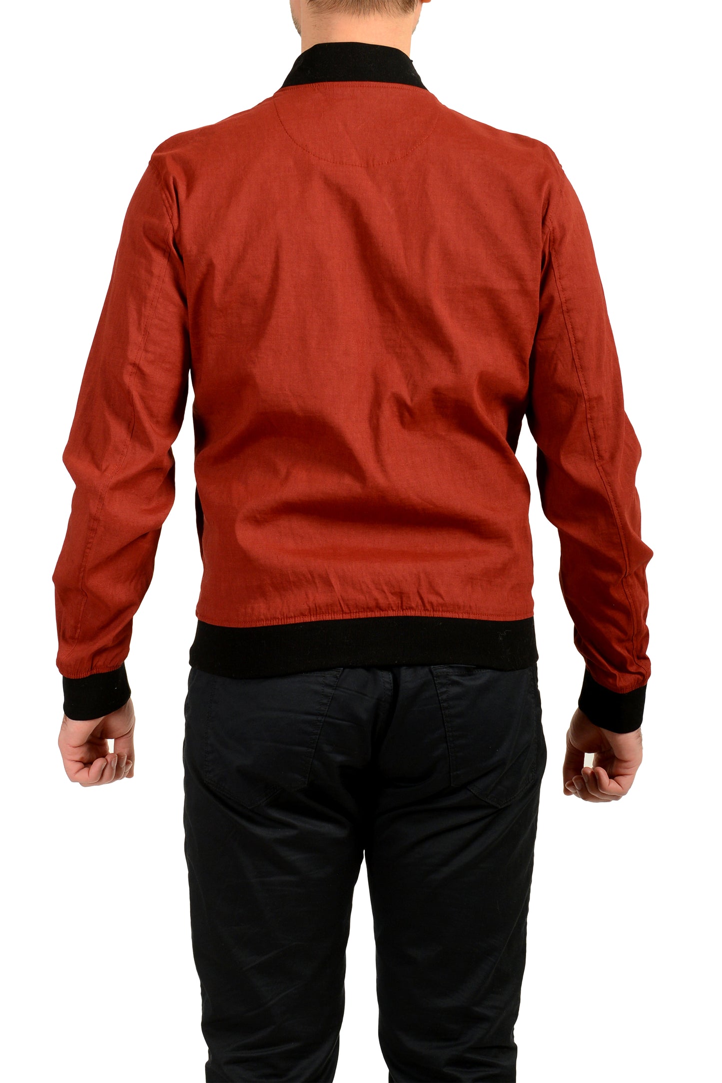 Hugo Boss "P-Hanry-BMB-WG-242" Slim Fit Full Zip Bomber Jacket US 38R IT 48R